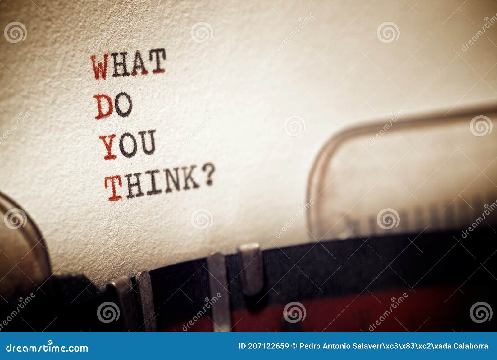 What do you think question stock image. Image of concept 207122659