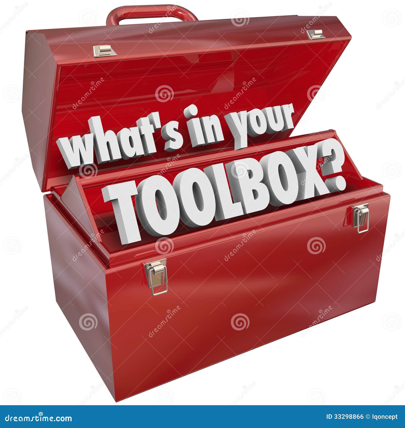 what's in your toolbox red metal tool box skills experience