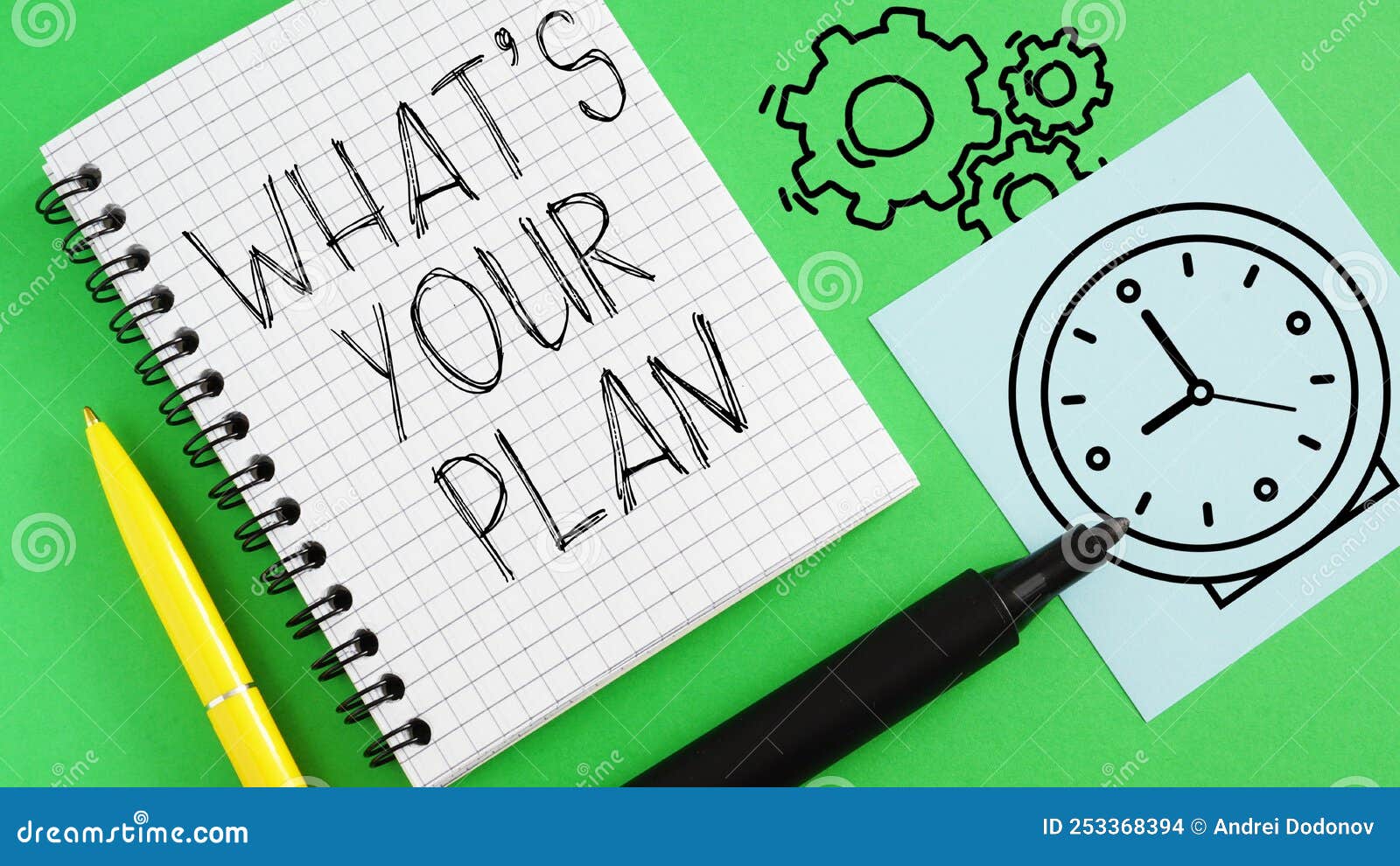 What is Your Plan is Shown Using the Text Stock Photo - Image of ...