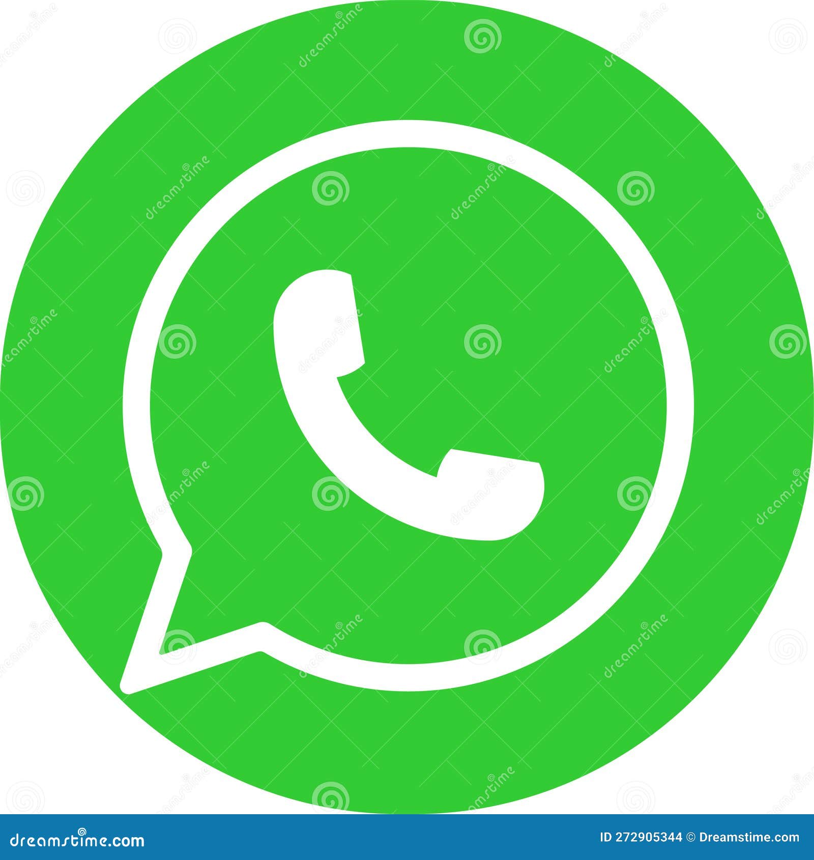 WhatsApp Logo Messenger Icon Realistic Social Media Logotype Editorial WhatsApp Logo Messenger Icon Realistic Social Media Logotype Editorial