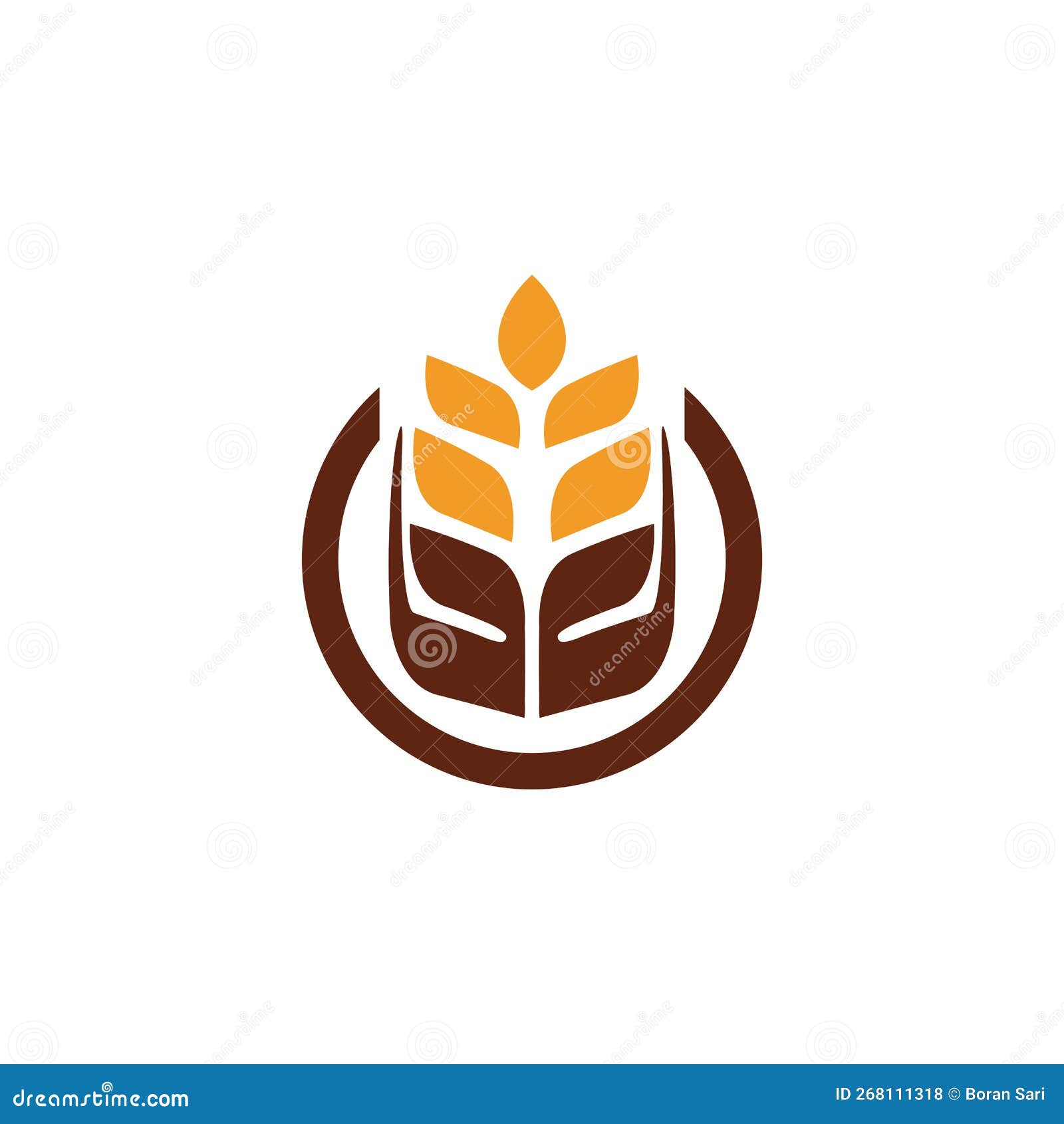 Spike, Wheat, Oven Brand, Symbol, Design, Graphic, Minimalist.logo