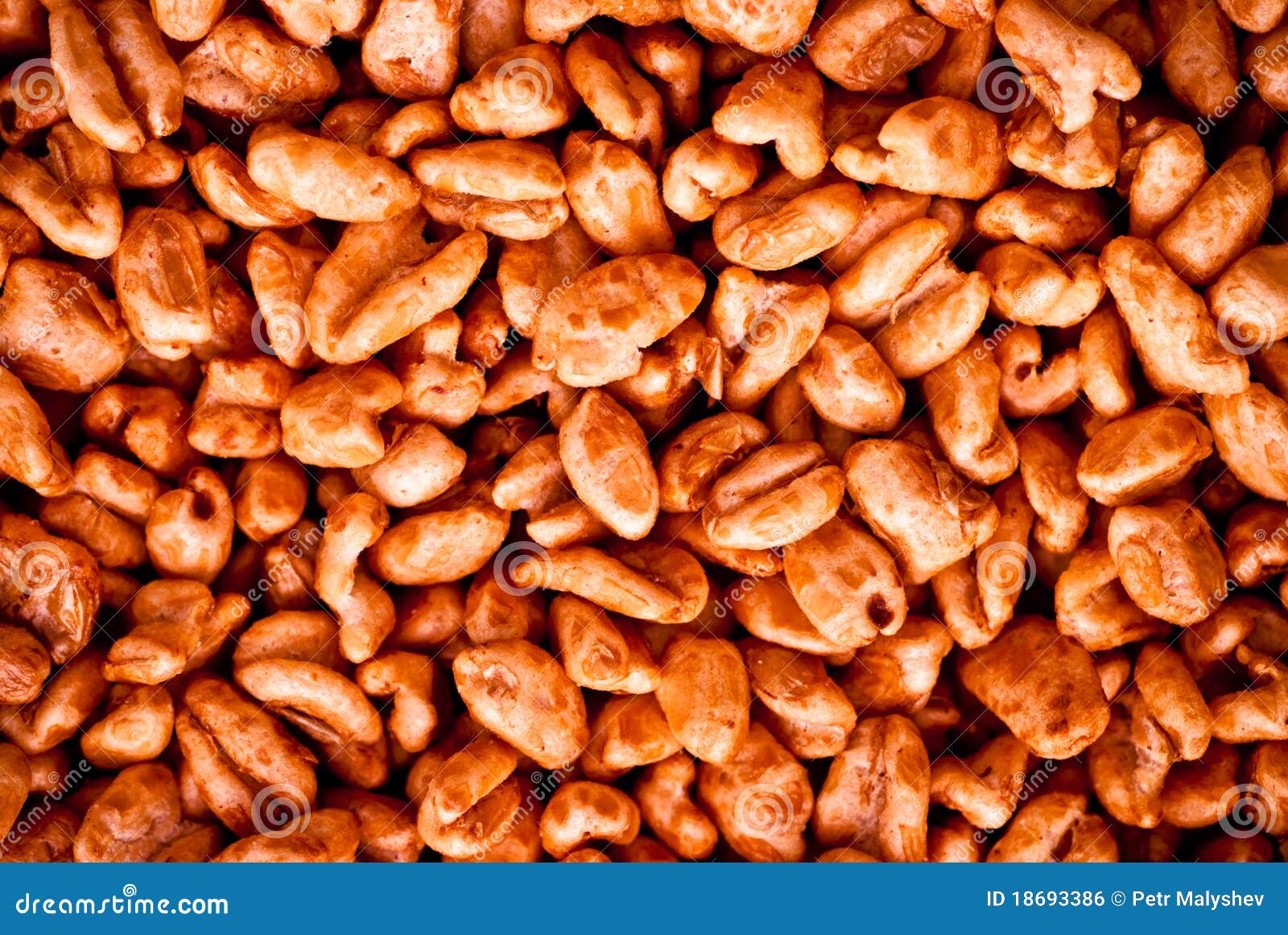 Wheat Fried in Honey stock photo. Image of grain, diet 18693386