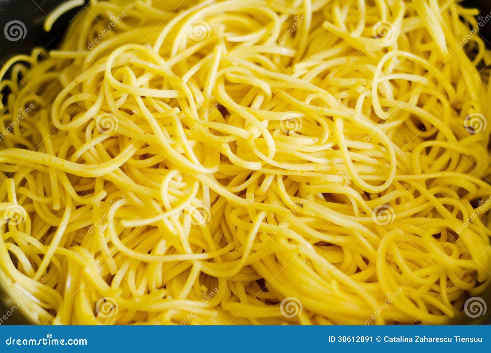 Wheat noodles stock image. Image of cuisine, asian, yellow 30612891