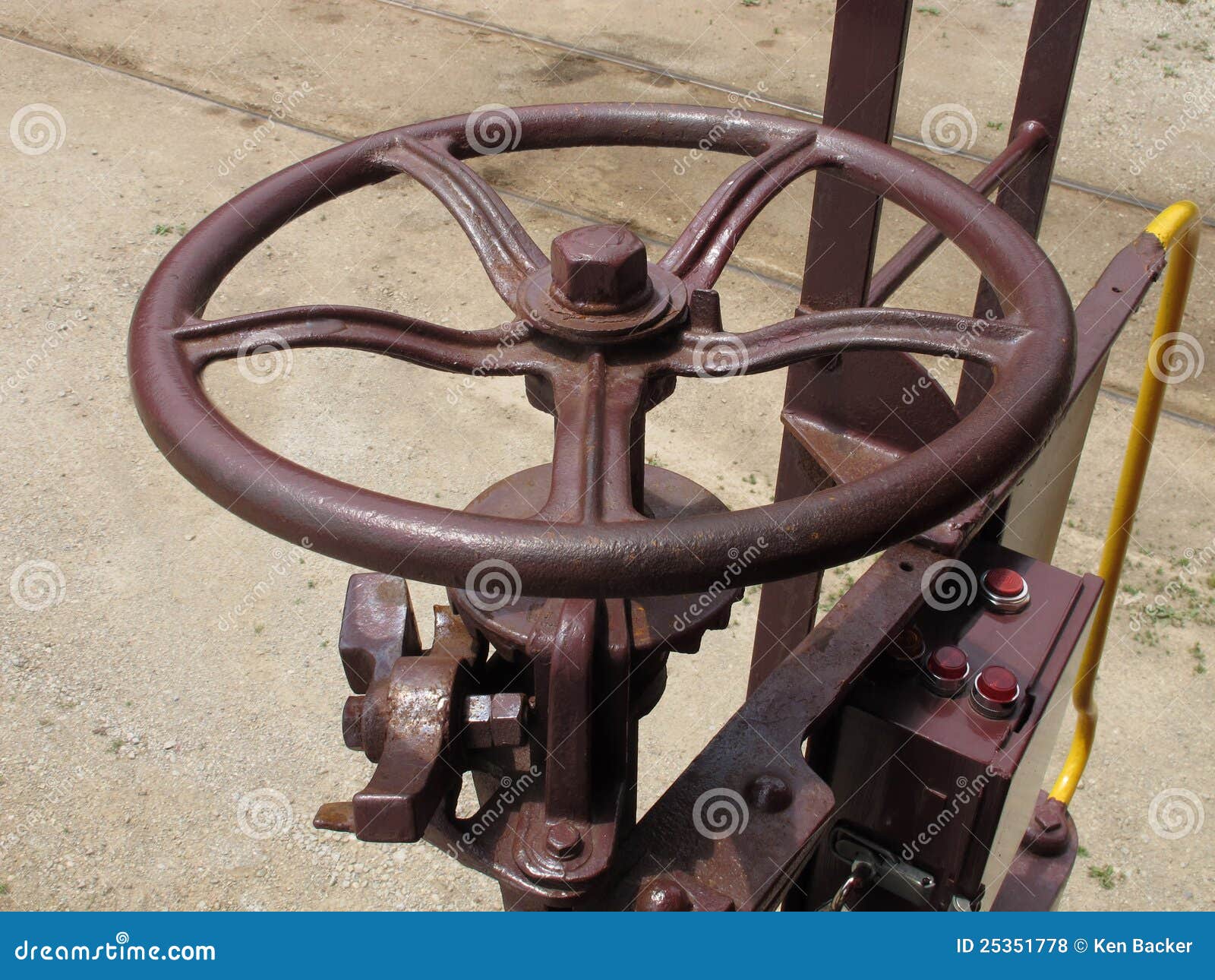 Wheel Brake on an Old Train Car Stock Photo Image of railway, brake