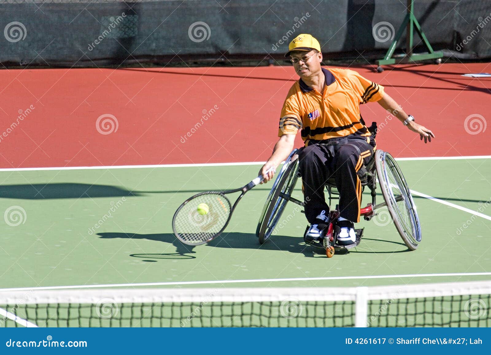 Wheel Chair Tennis for Disabled Persons (Men) Editorial Photography
