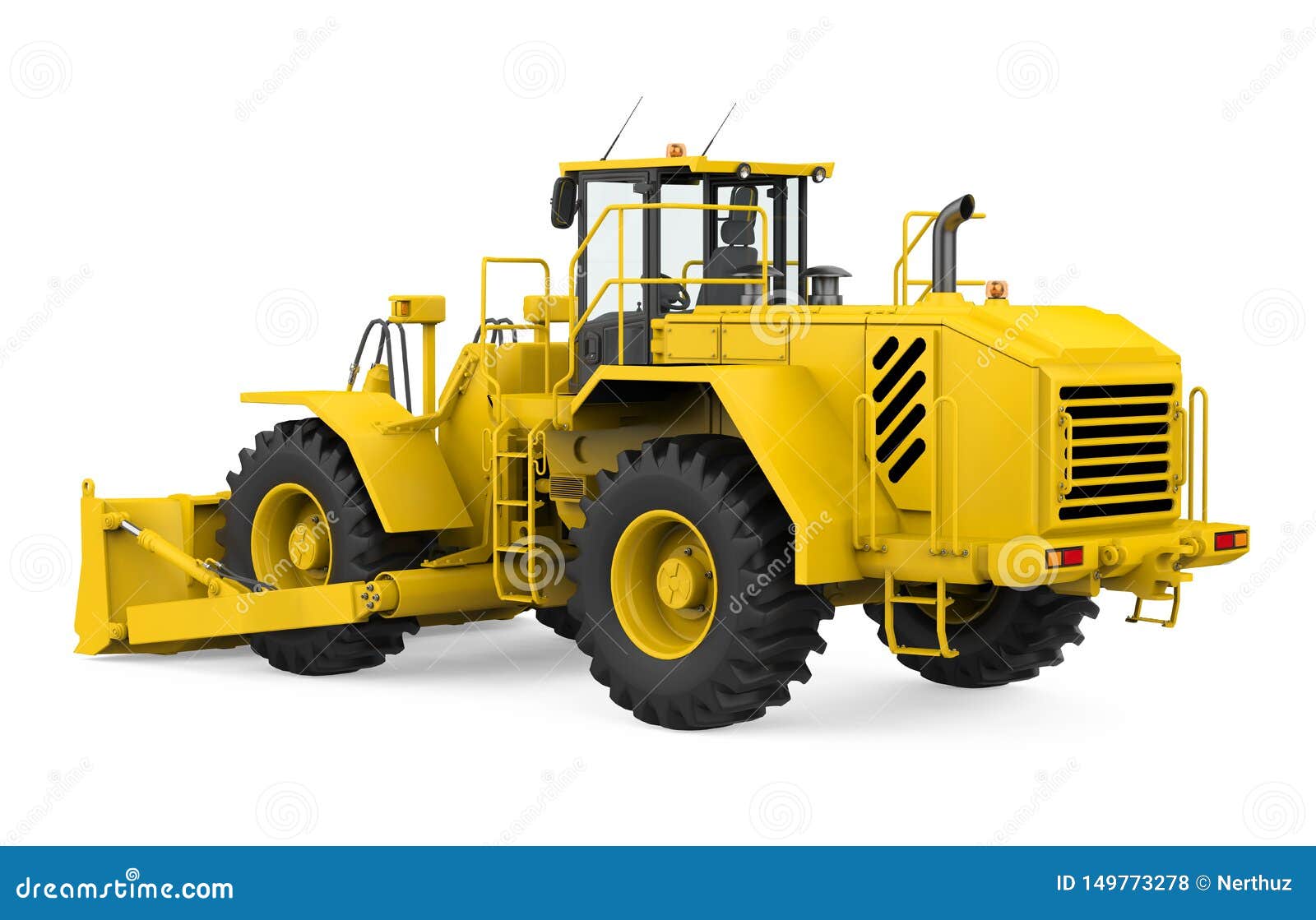 Wheel Dozer Isolated stock illustration. Illustration of mining - 149773278 Wheel Dozer Isolated stock illustration. Illustration of mining - 149773278