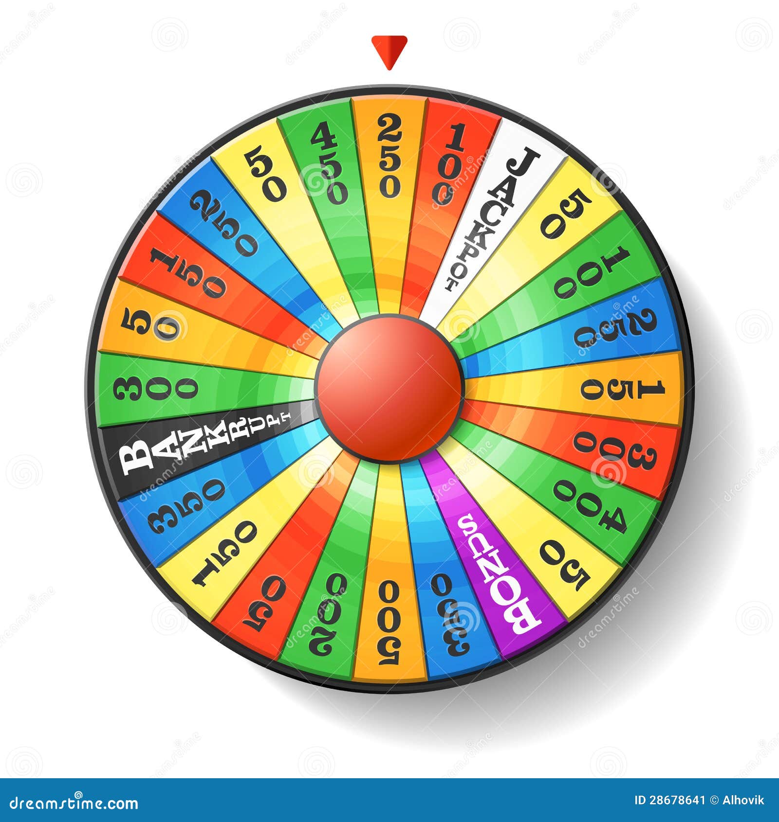 Wheel of fortune stock vector. Illustration of activity - 286786411300 x 1390