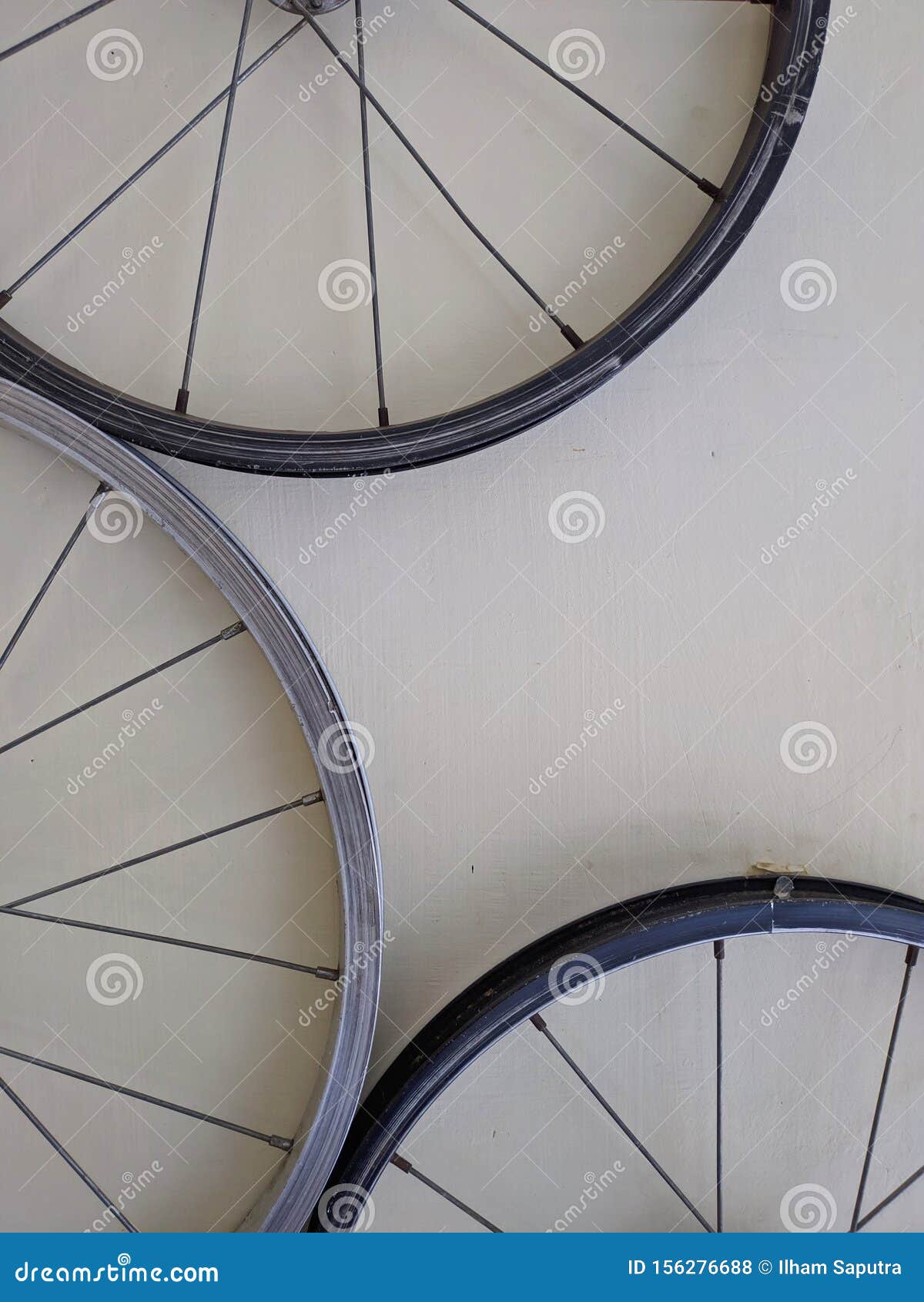 Wheel Frame Background on the Wall Stock Photo - Image of healthy