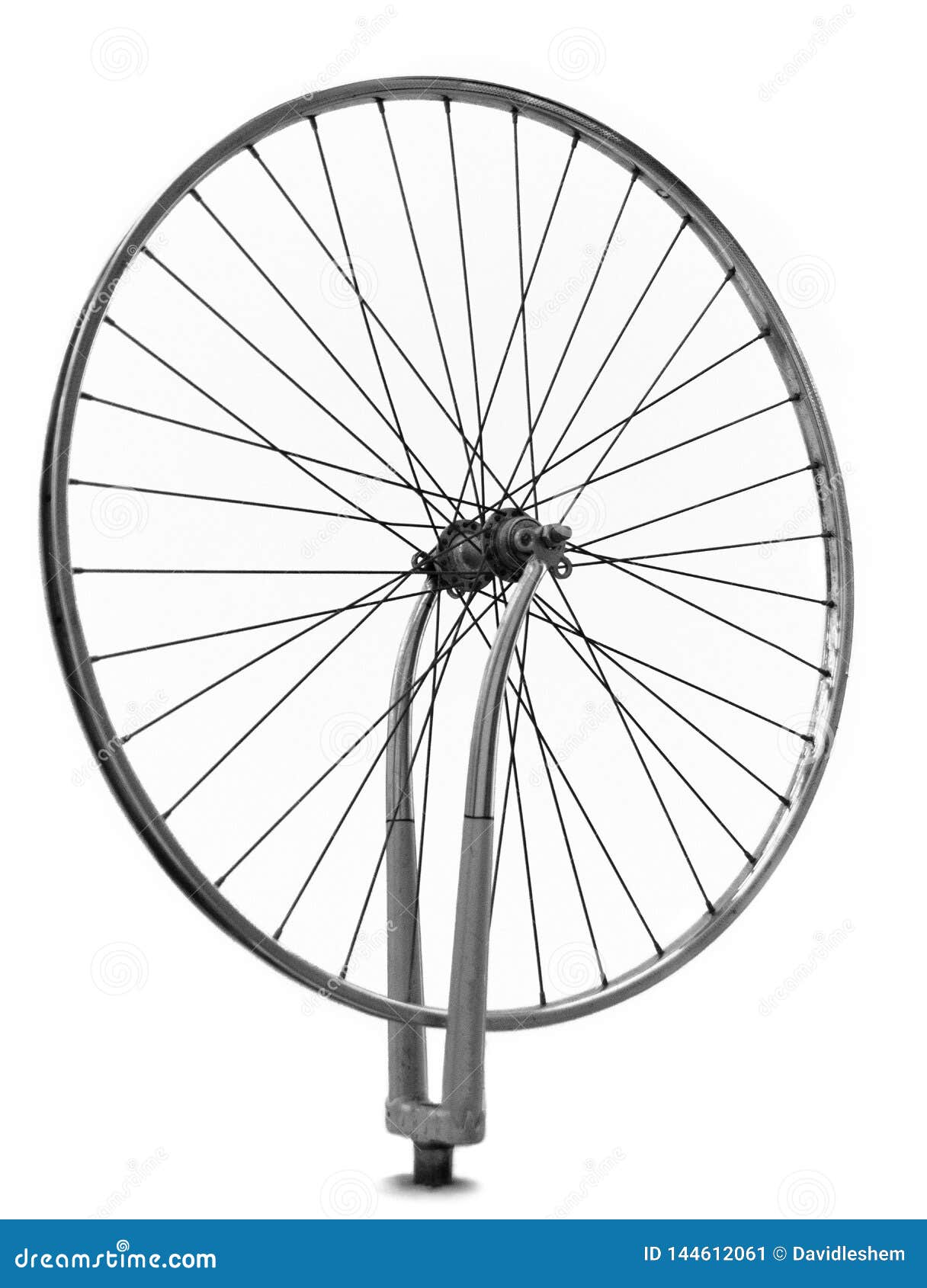 Wheel Spinning, Single White Stock Image - Image of human, industry