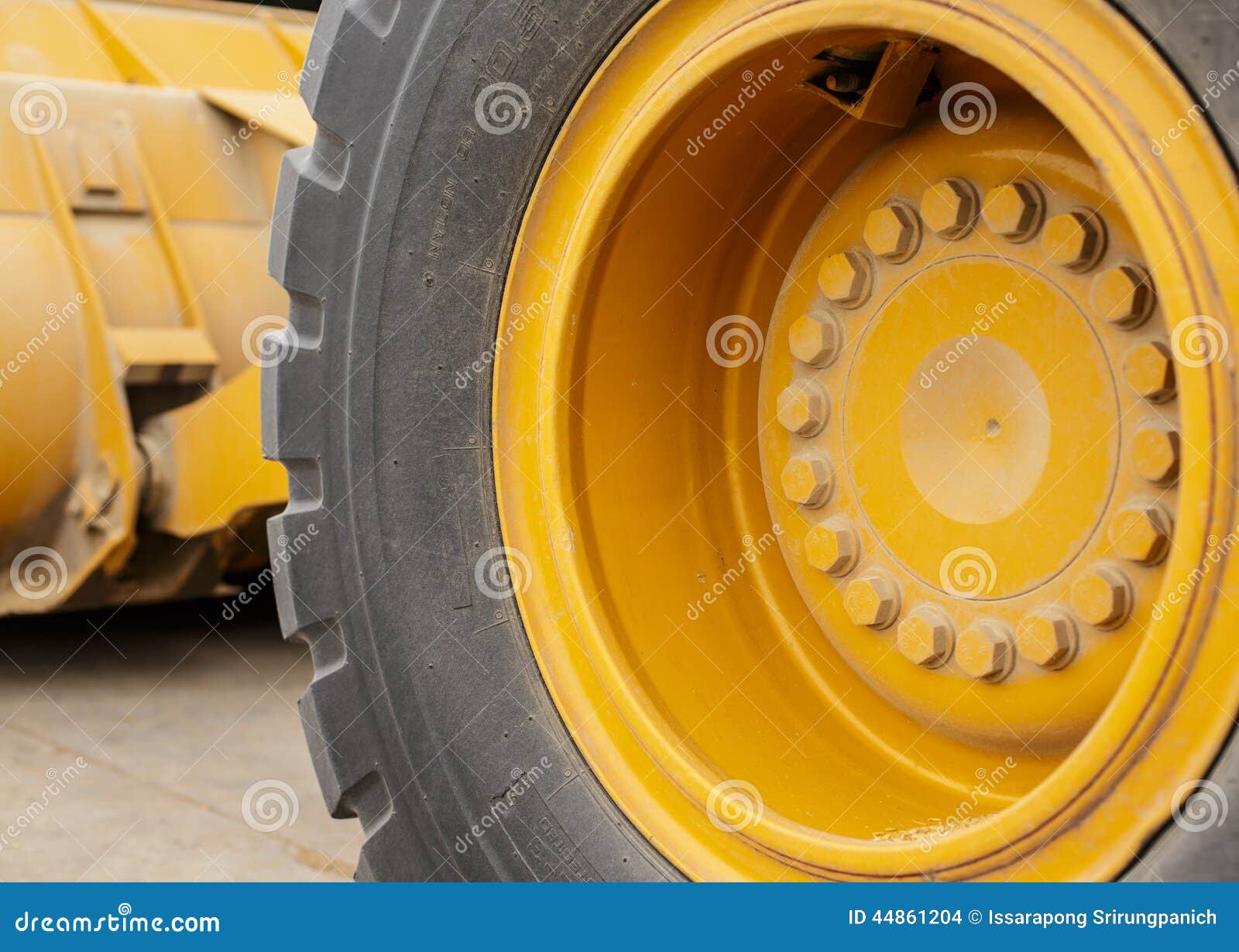 Wheel on tractor stock photo. Image of dirty, macro, surface 44861204