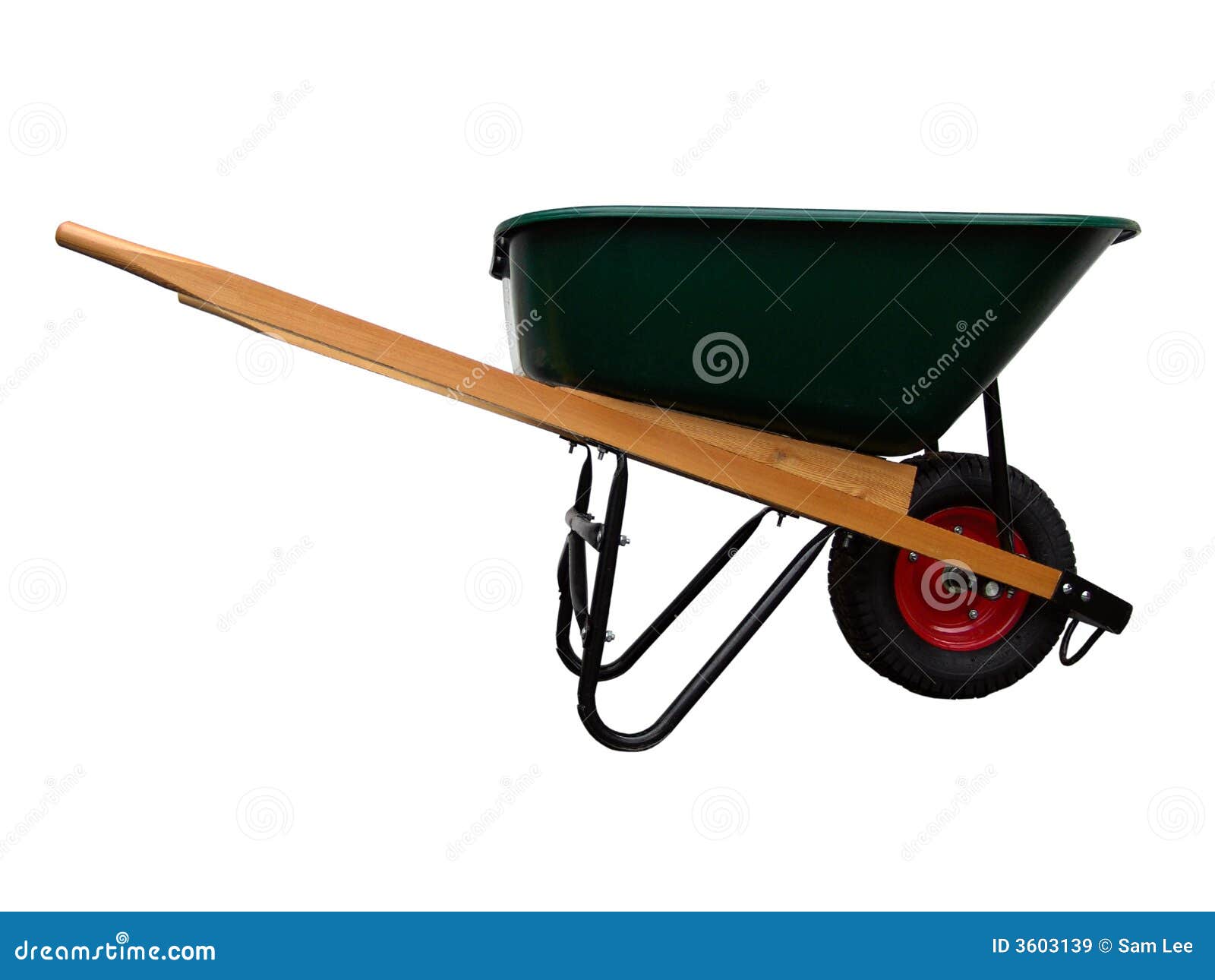 Wheelbarrow Stock Image Image Of Profile Spacious Wheelbarrow 3603139