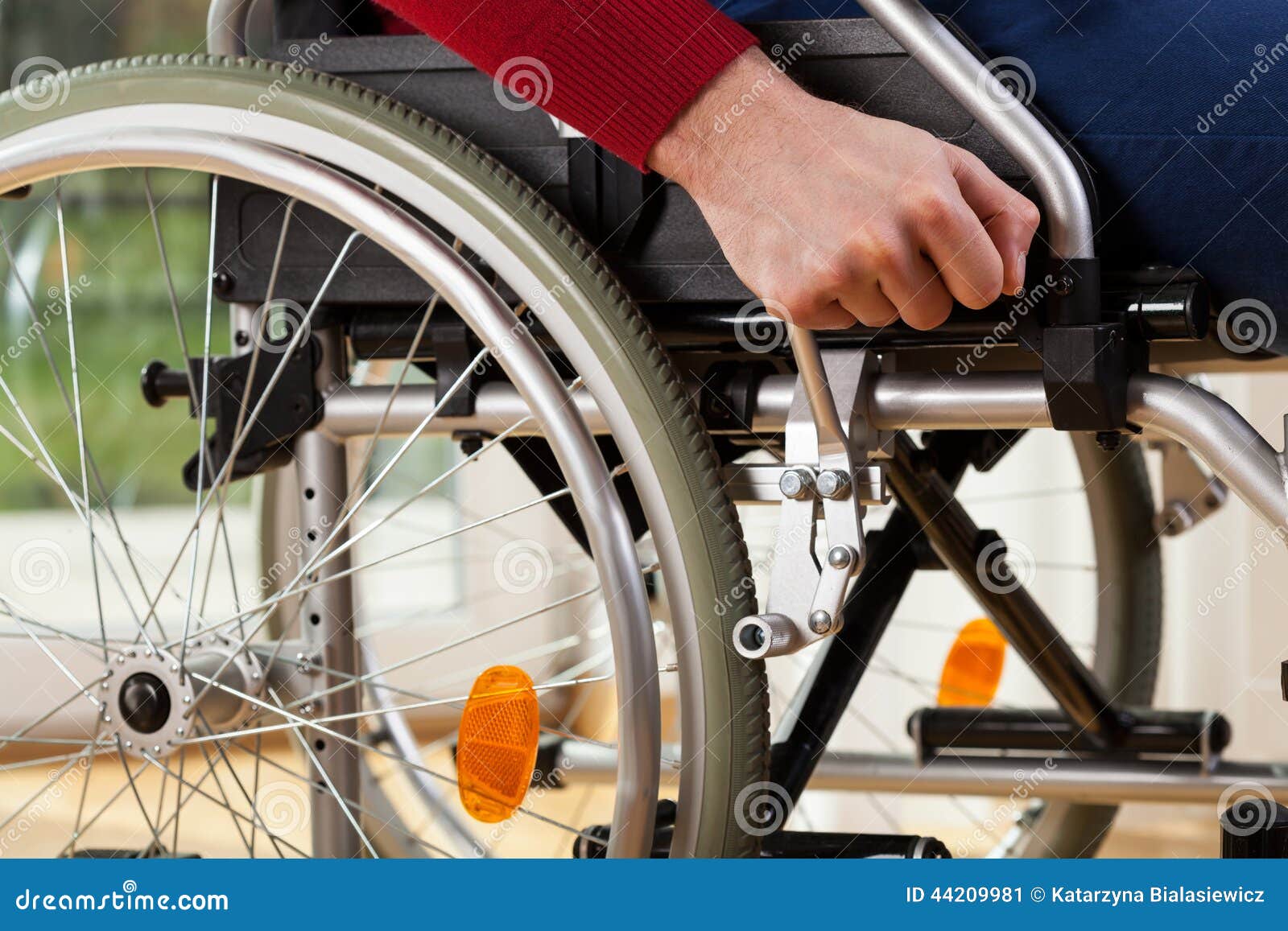 Wheelchair breaks stock image. Image of chair, healthcare 44209981
