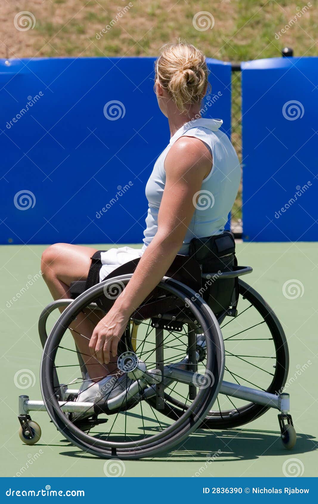 Wheelchair Tennis Player stock photo. Image of player 2836390