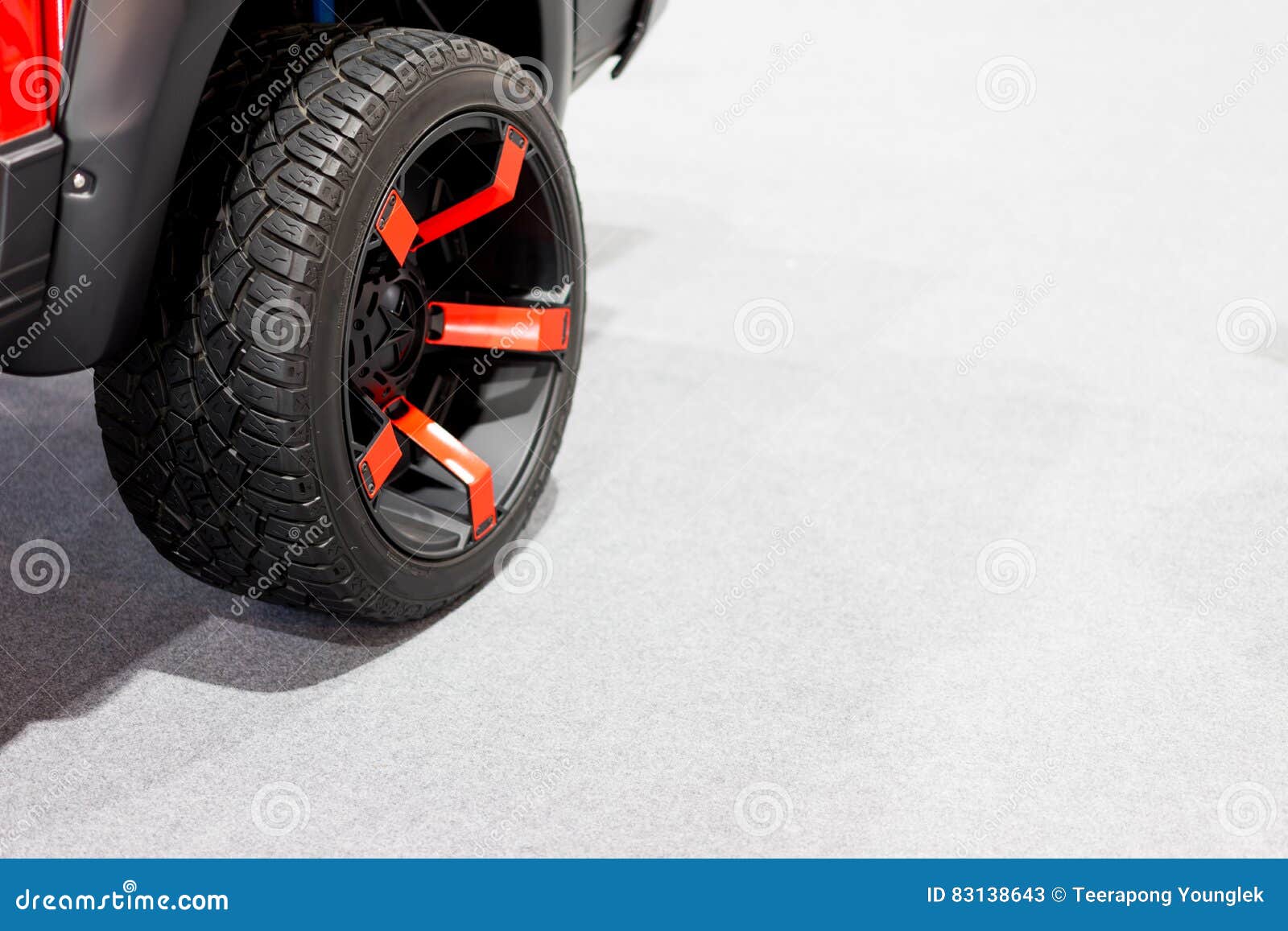 Wheels, Red on White Carpet. Stock Image Image of industry, shiny 83138643