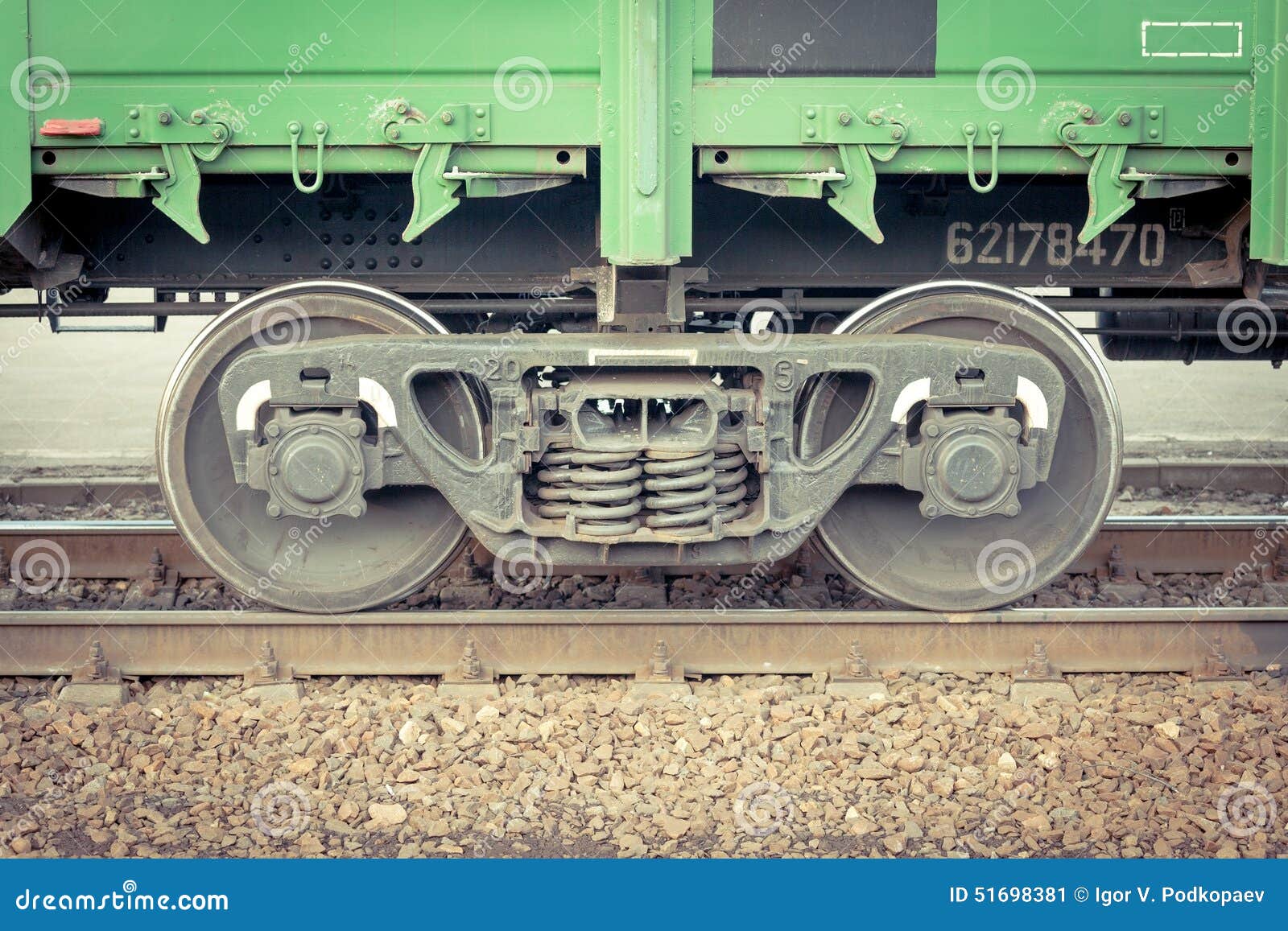 Wheelset (rail Transport) RoyaltyFree Stock Photo