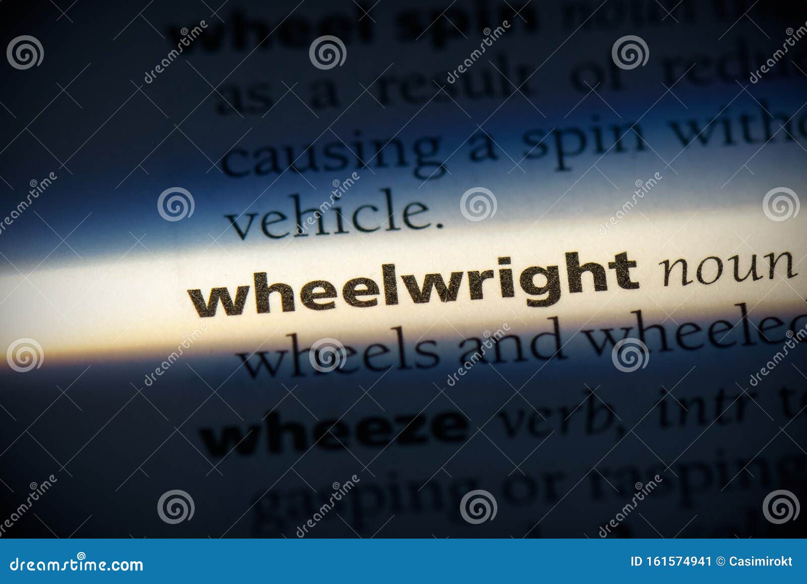 Wheelwright RoyaltyFree Stock Photography 161574941