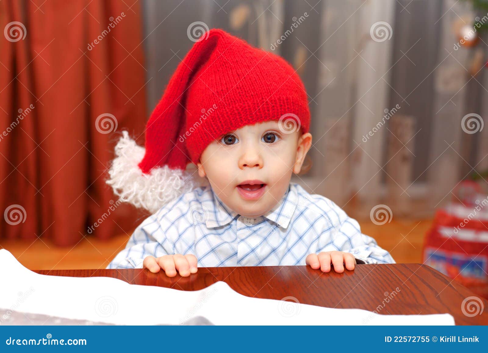 Where is my present? stock image. Image of brown, standing 22572755