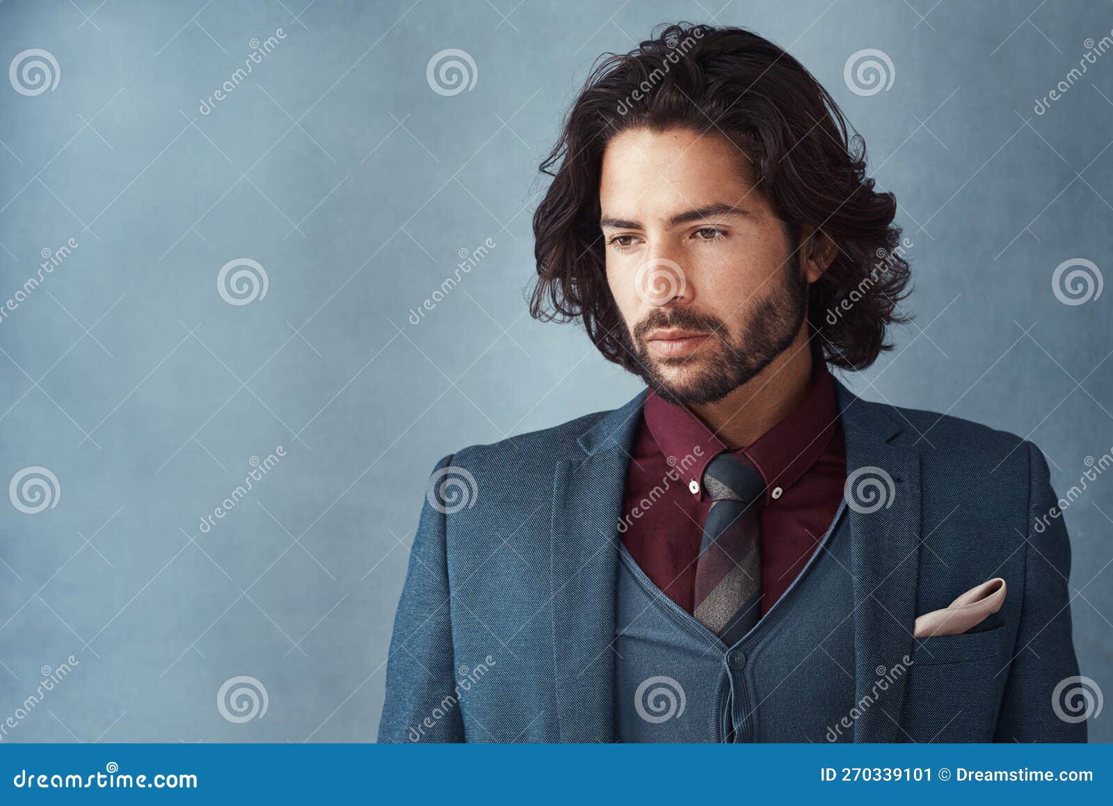 Where To from Here the Next Level. Studio Shot of a Handsome and Dapper Young Man Posing Against
