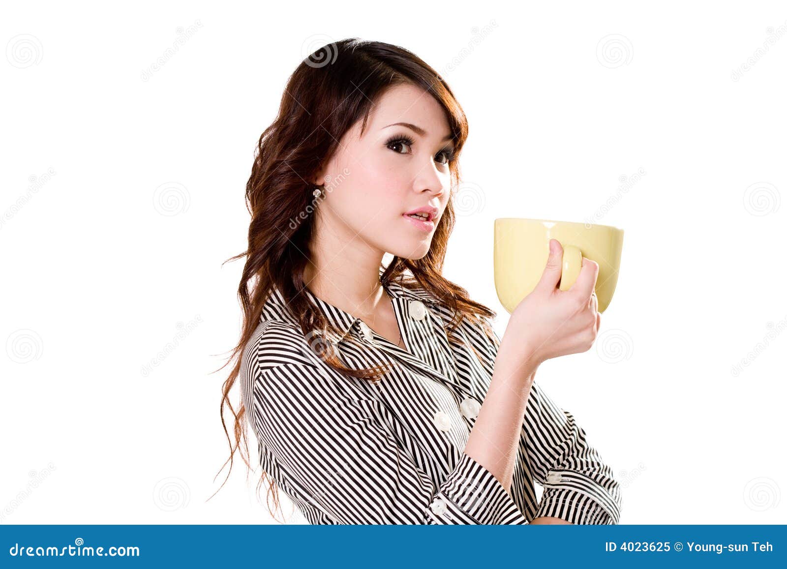 Wheres my coffee stock image. Image of hand, coffee, porcelain 4023625