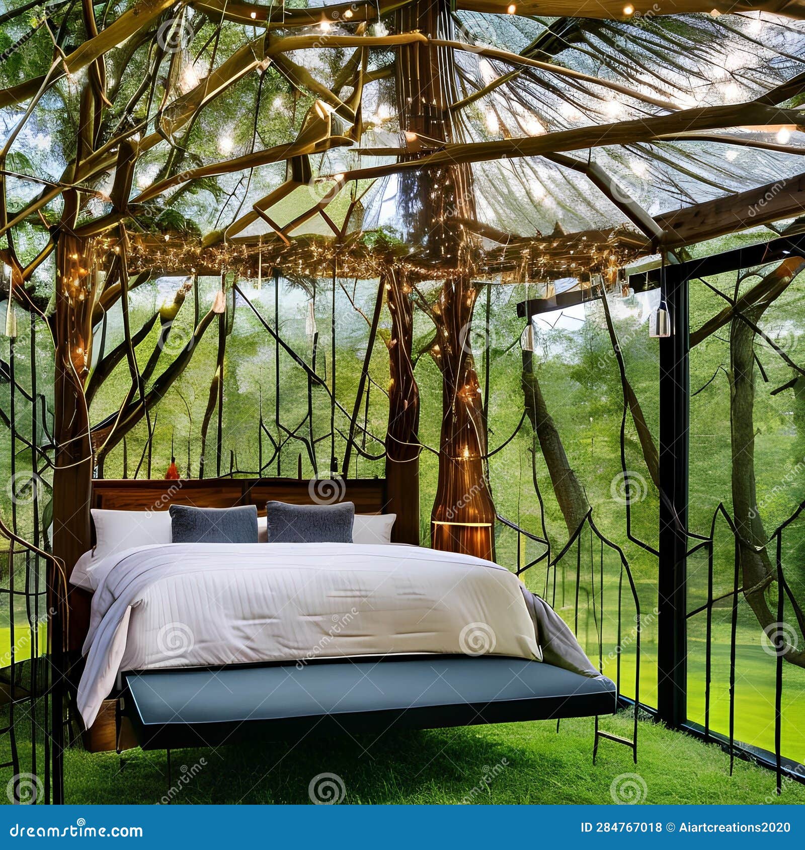 Branch canopy bed online