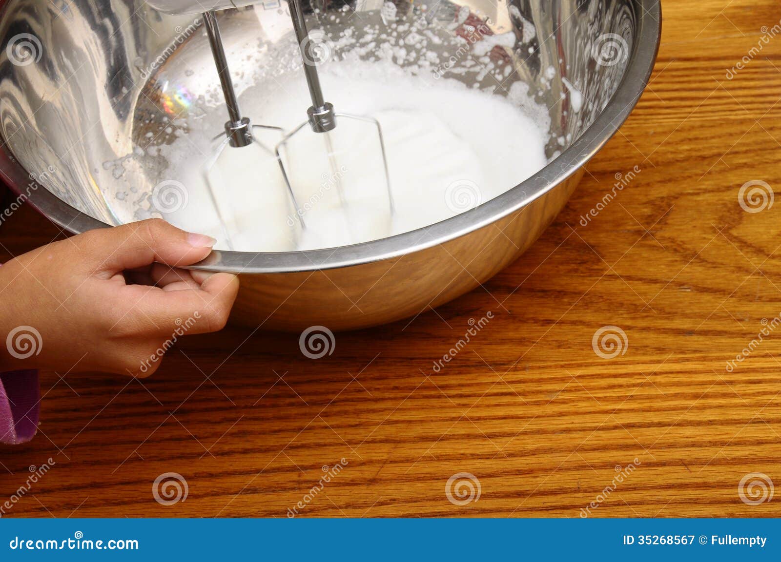 Whip the egg whites stock image. Image of whip, cook 35268567