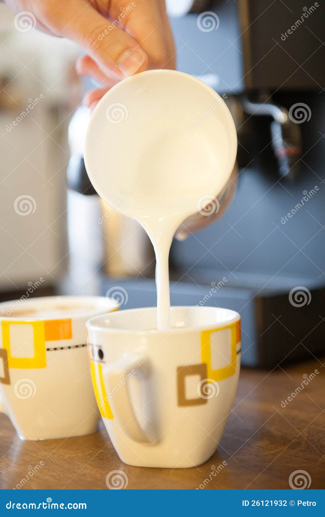 Whipping milk stock photo. Image of whipped, milk, object 26121932