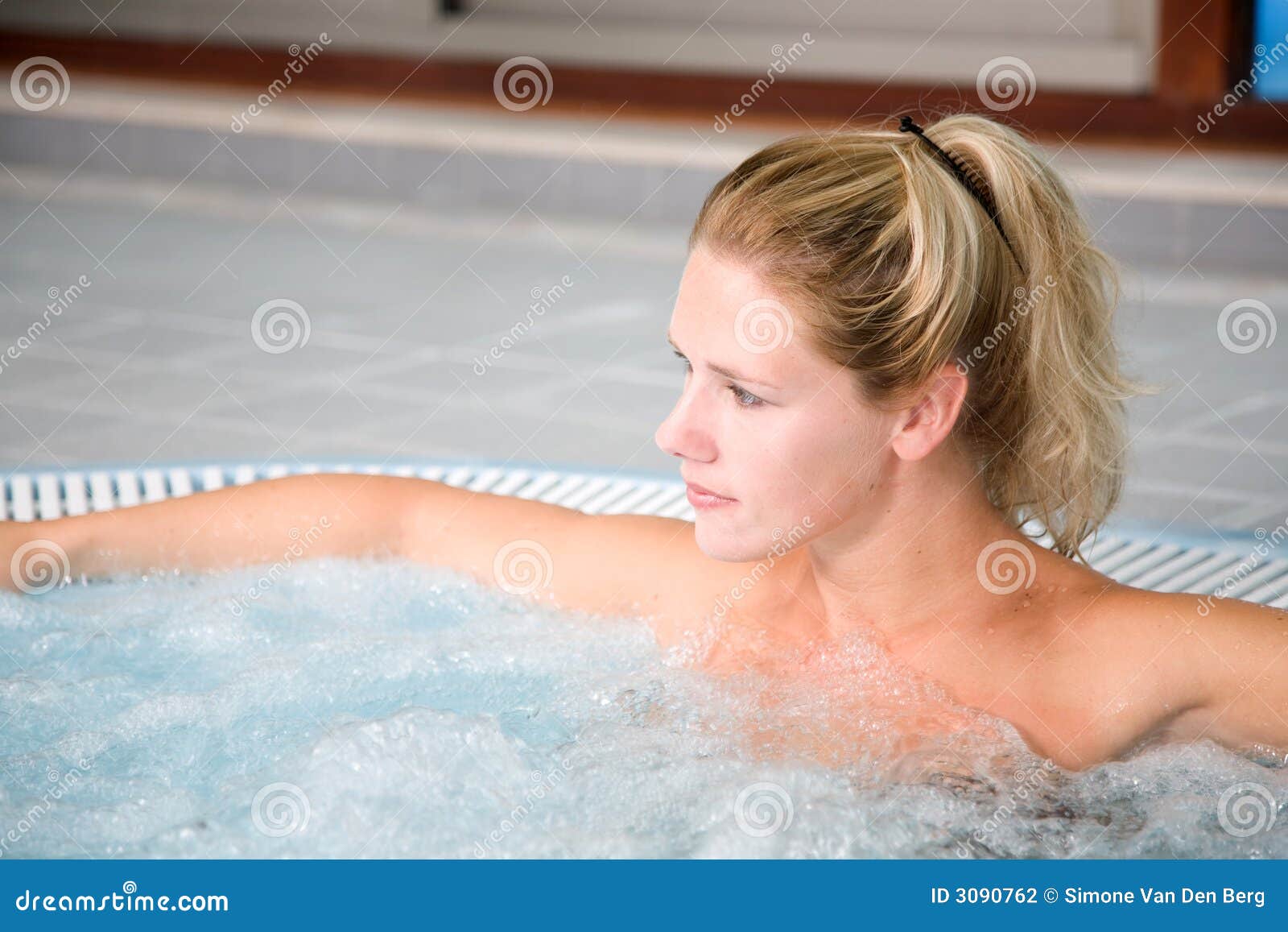 Whirlpool Relaxation Stock Photo Image Of People Bathing