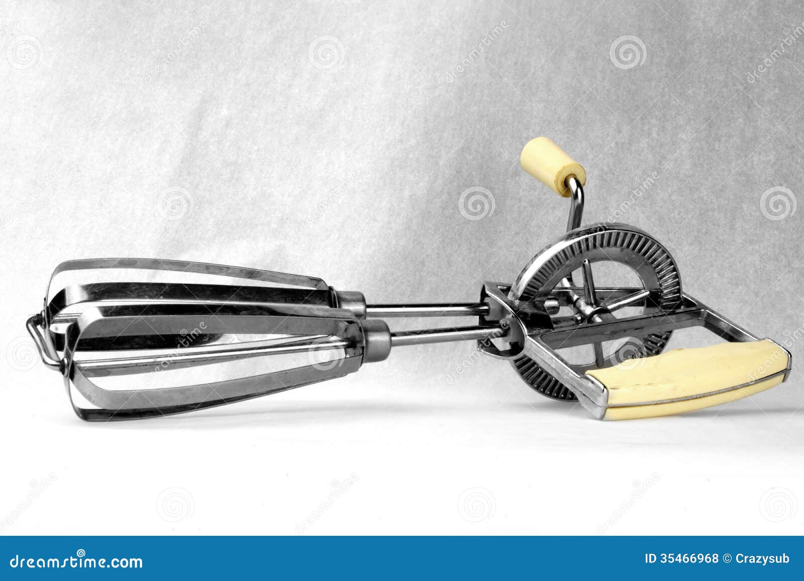 Whisk to Crank stock photo. Image of retro, beat, old 35466968