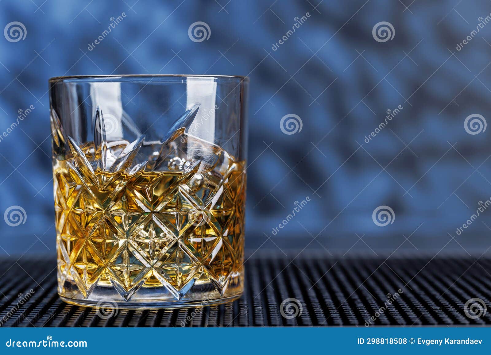 Whiskey with Crystal Clear Ice Cubes Stock Photo Image of rocks