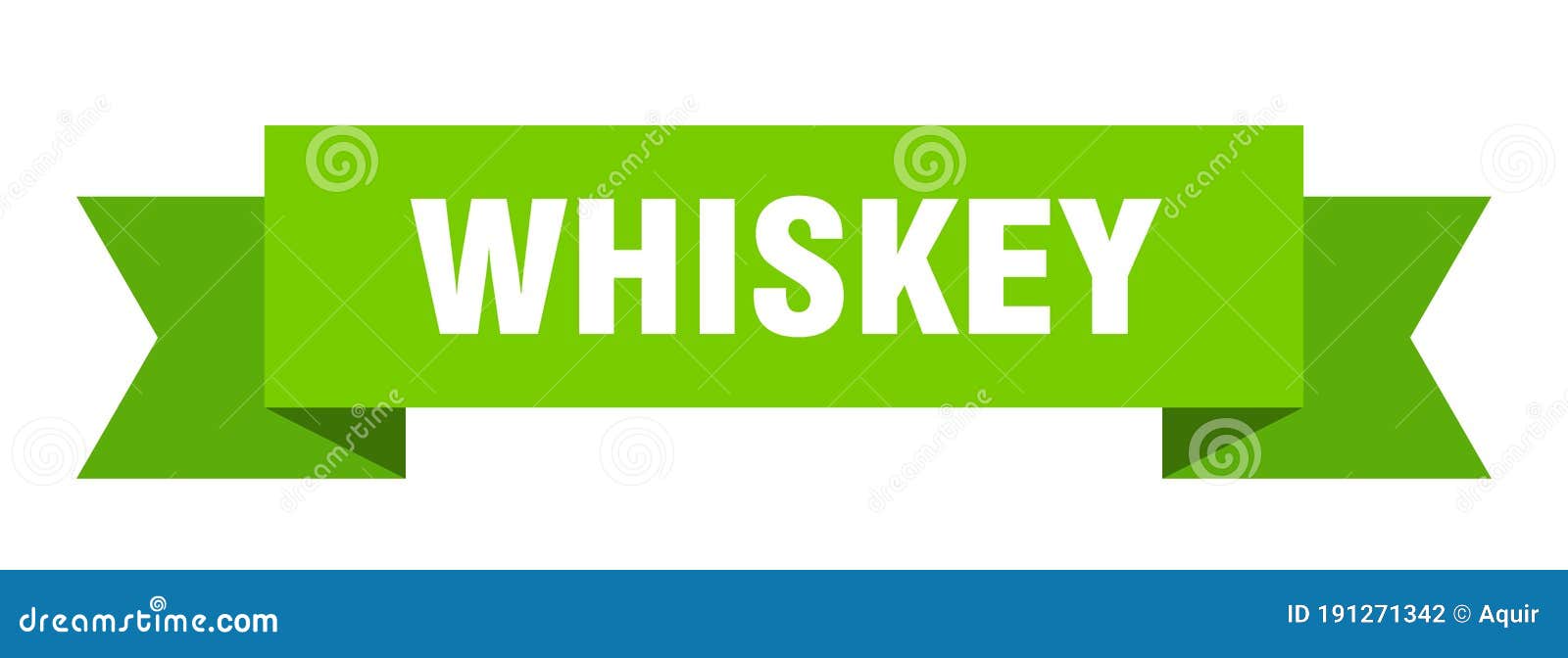 Whiskey ribbon. stock vector. Illustration of ribbon 191271342