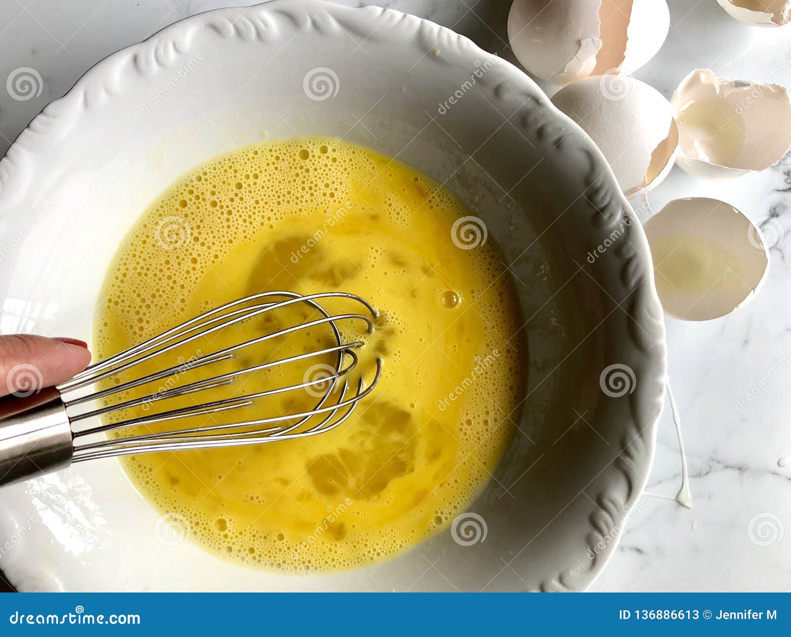 Whisking egg yolks stock image. Image of life, diet 136886613