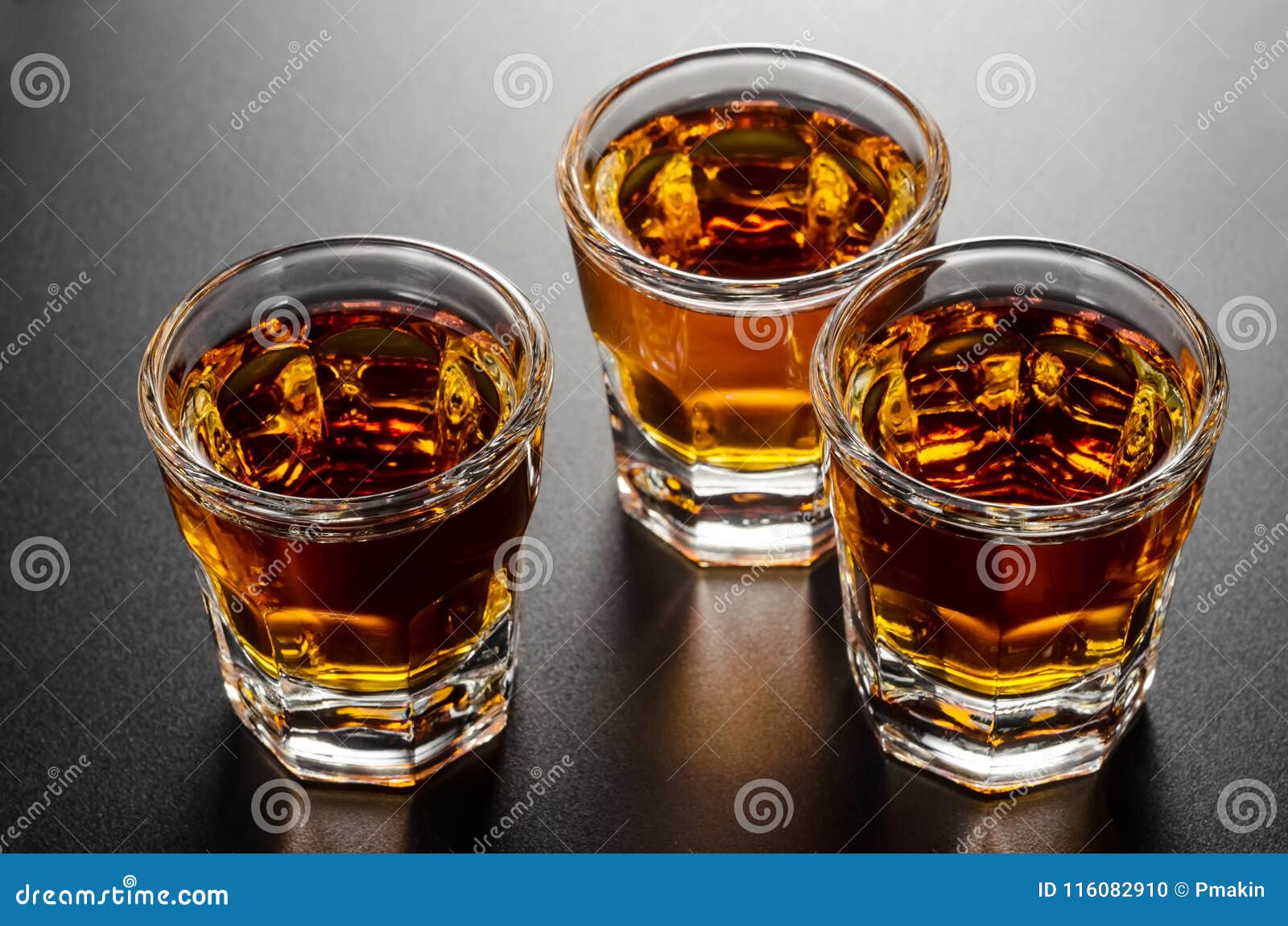 Whisky shots stock photo. Image of distilled, bourbon 116082910