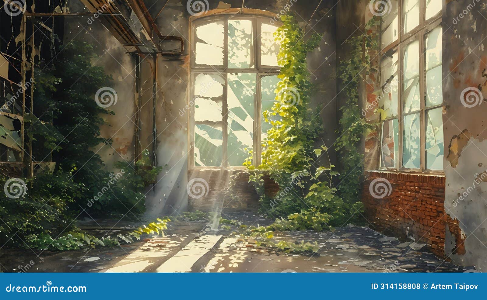 whispering vines: a botanical symphony of neglect./n