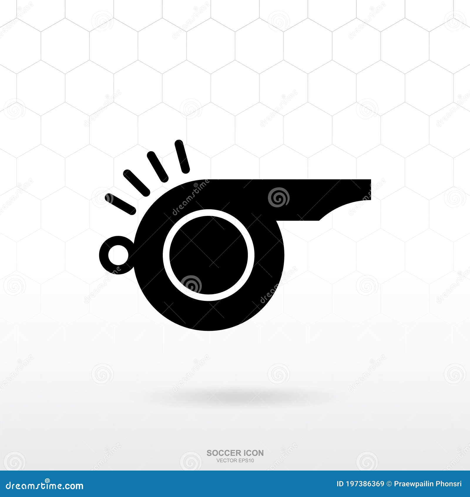 whistle icon. soccer football sport sign and  for template . 