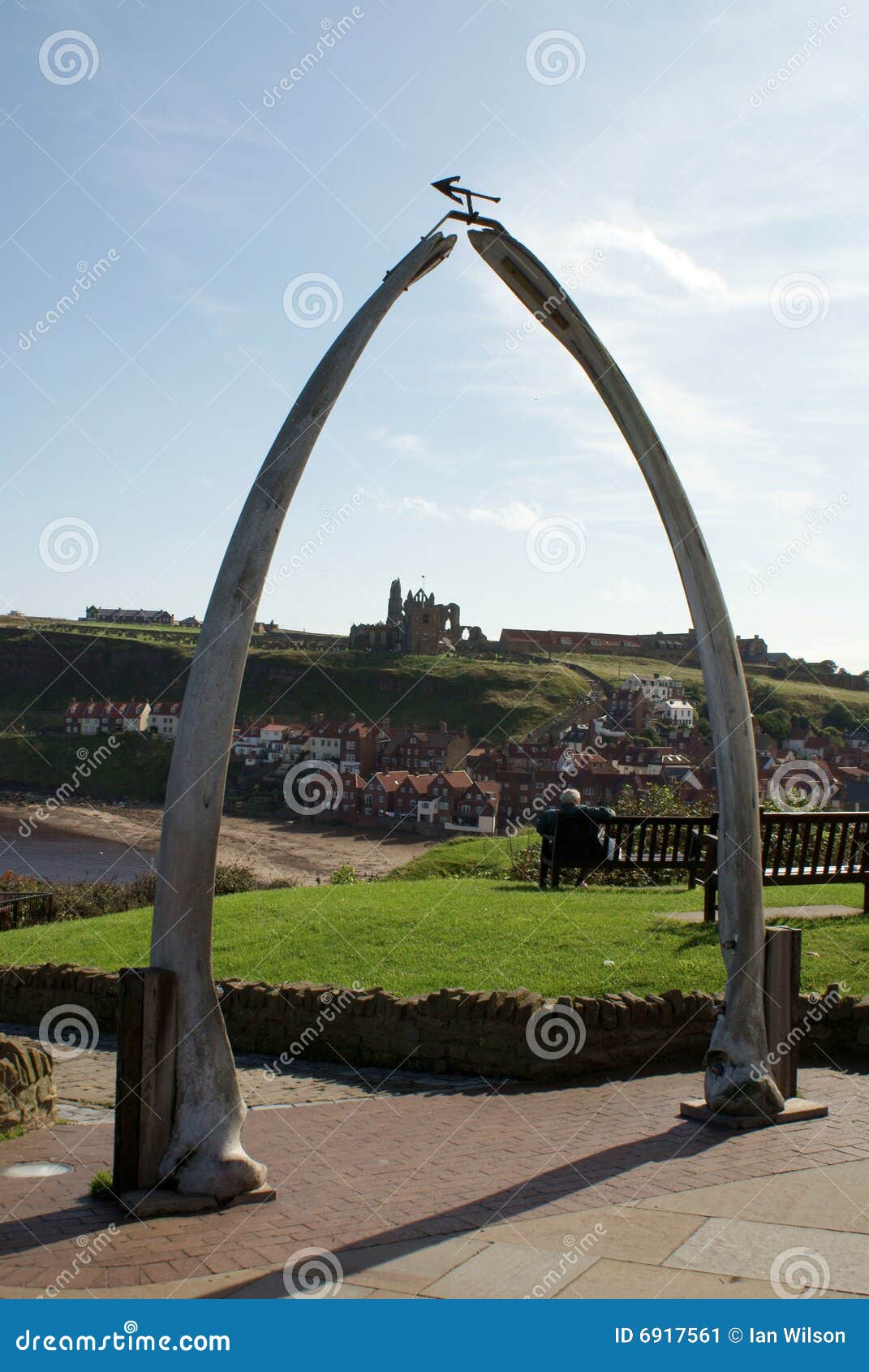 whitby - whale jawbone