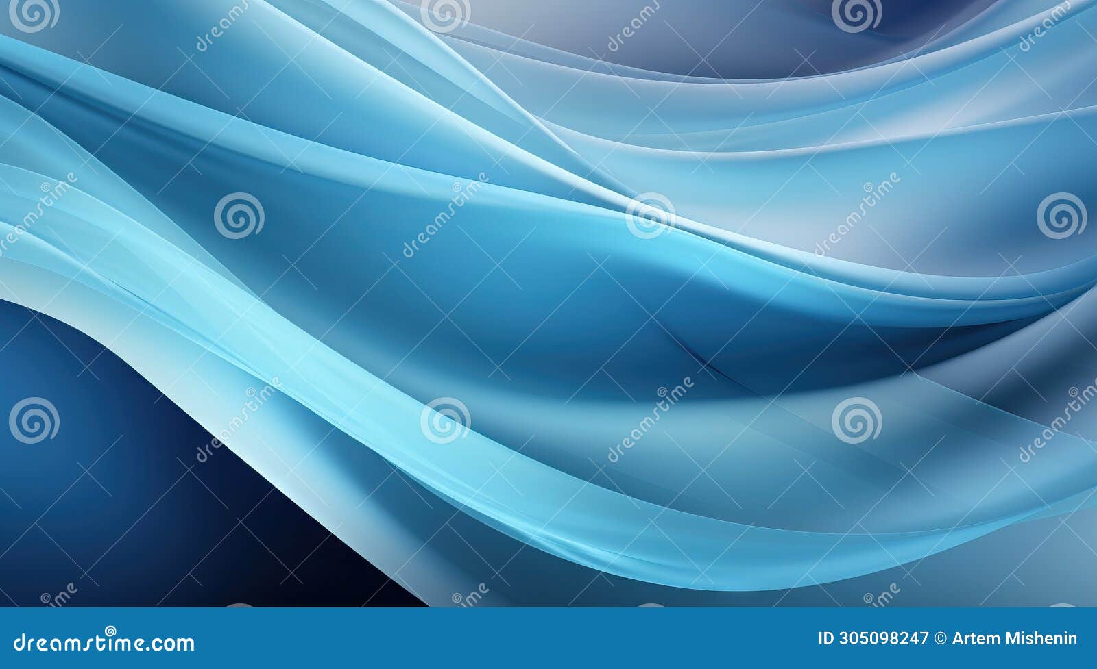 white abstract swirl pattern 3, in the style of smooth surfaces, abstraction-creation, contemporary metallurgy, light blue.