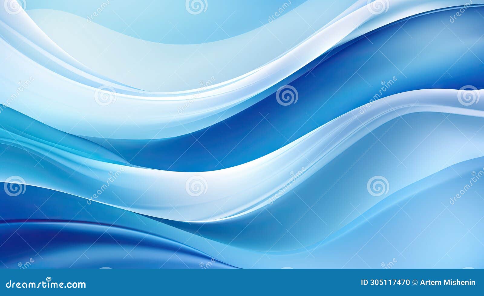 white abstract swirl pattern 3, in the style of smooth surfaces, abstraction-creation, contemporary metallurgy, light blue.