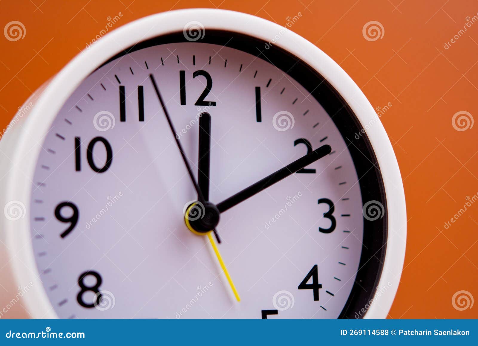 White Alarm Clock Stop Watch Photo Stock Photo Image of face, timer