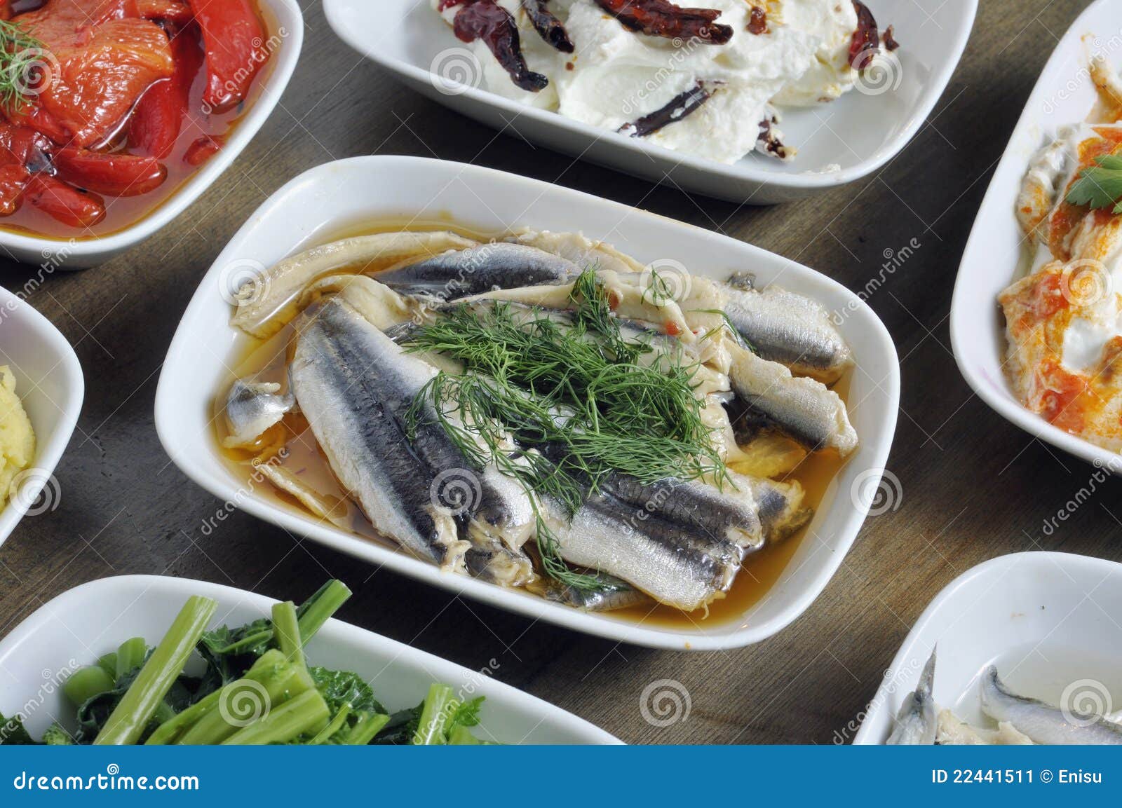 White anchovy stock image. Image of pepper, ouzo, cuisine 22441511