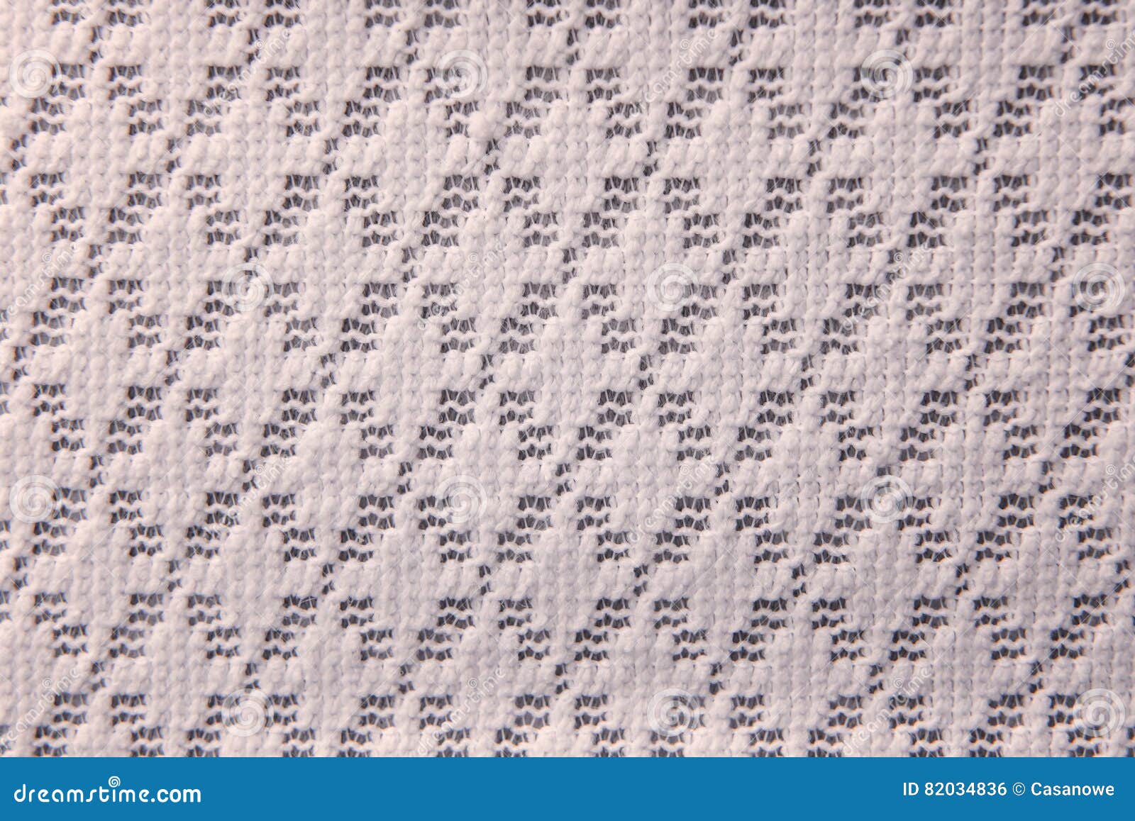 White Art Pattern Woven Fabric Texture for Background Stock Photo