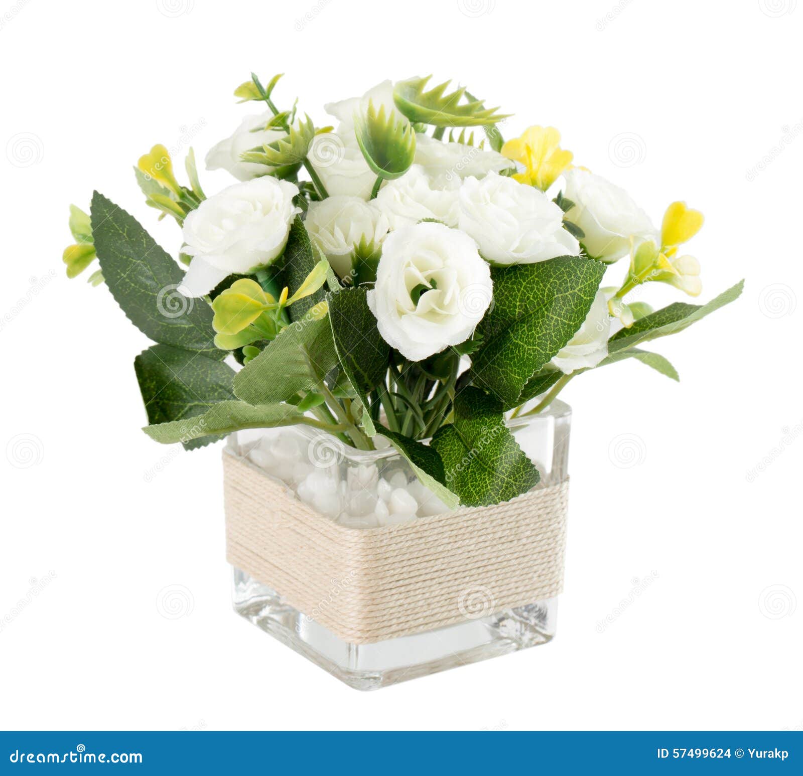 White Artificial Flowers Isolated on the White Background Stock Photo Image of fresh, occasion