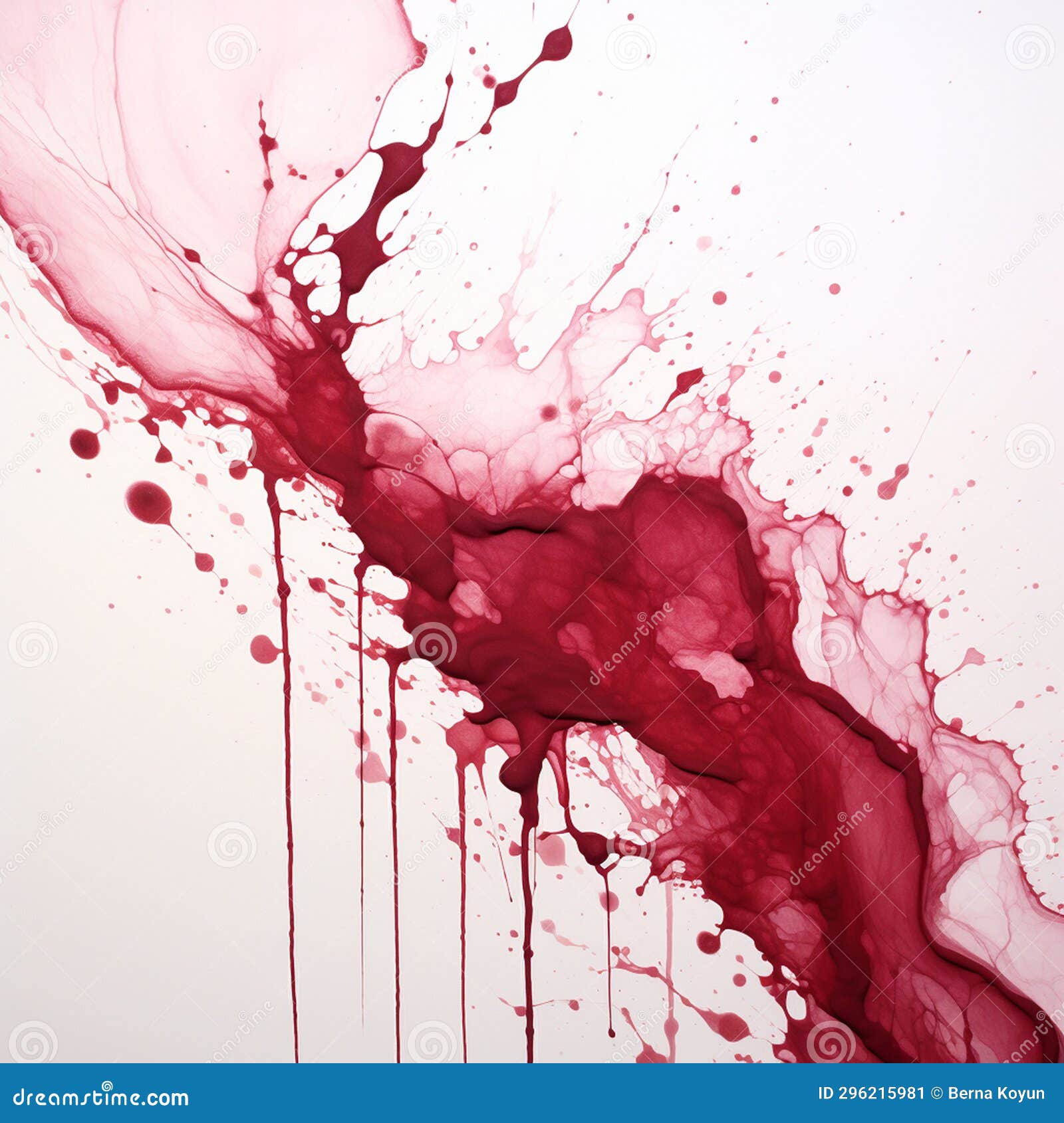white background with grunge s colorful drip and ink spots