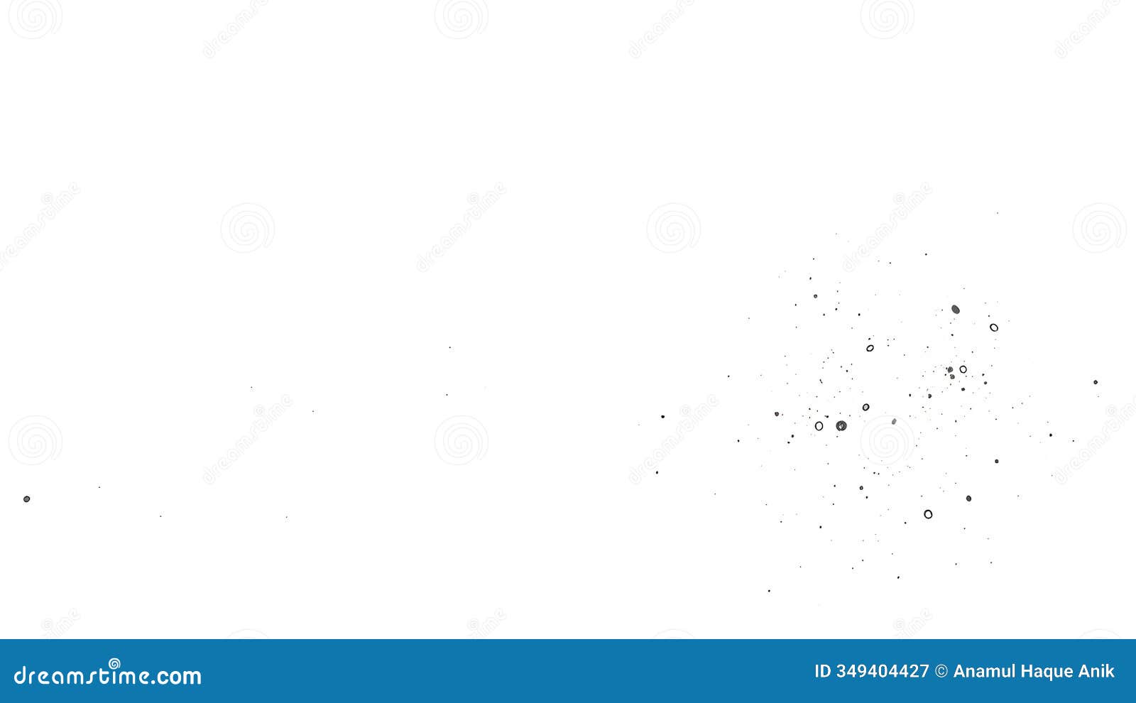 white background with scattered dust for a dynamic look