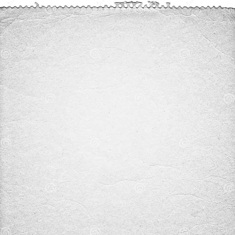 White Background Paper Teared Stock Image Image of spiral, message