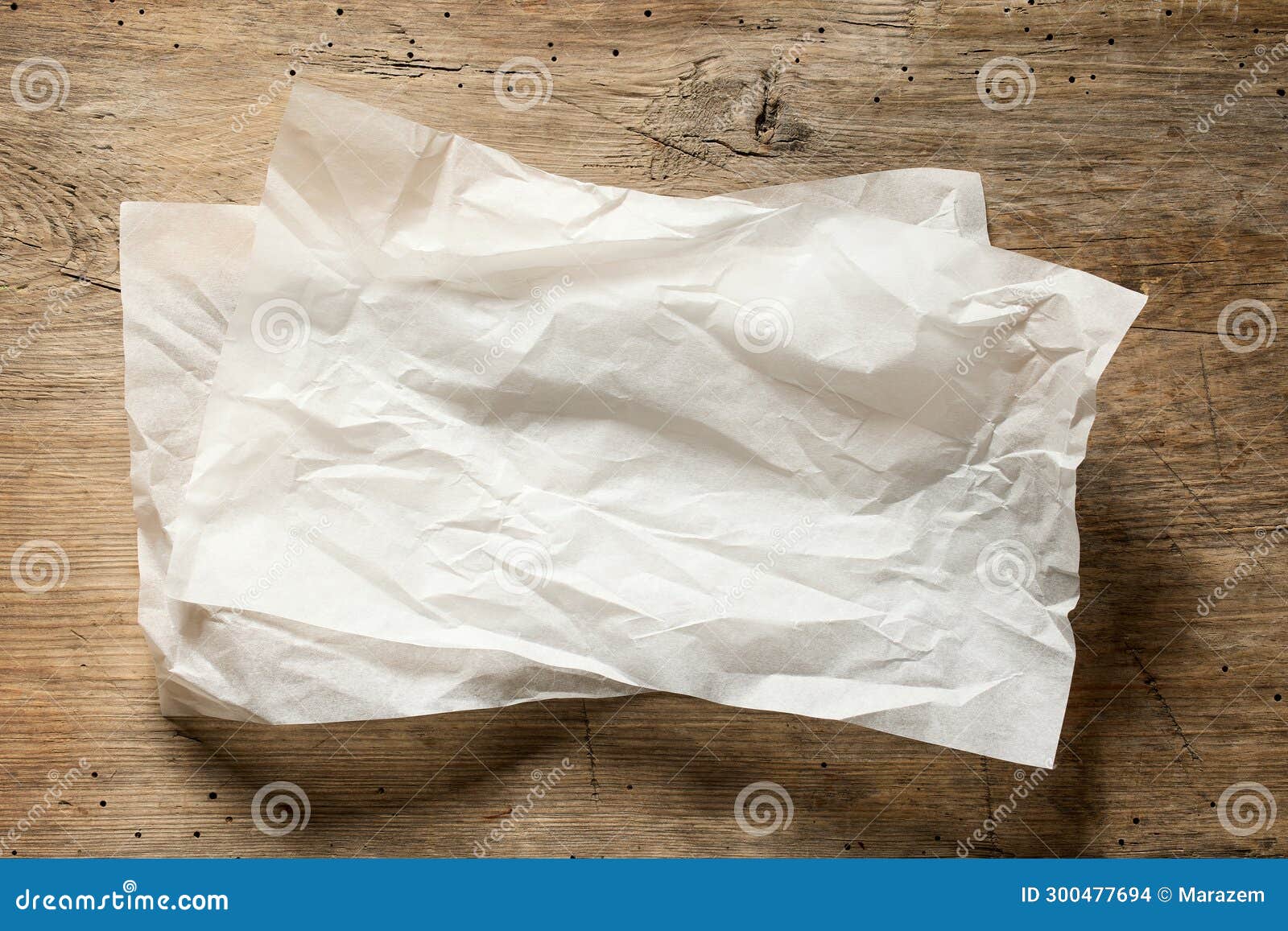 White baking paper stock photo. Image of food, design 300477694