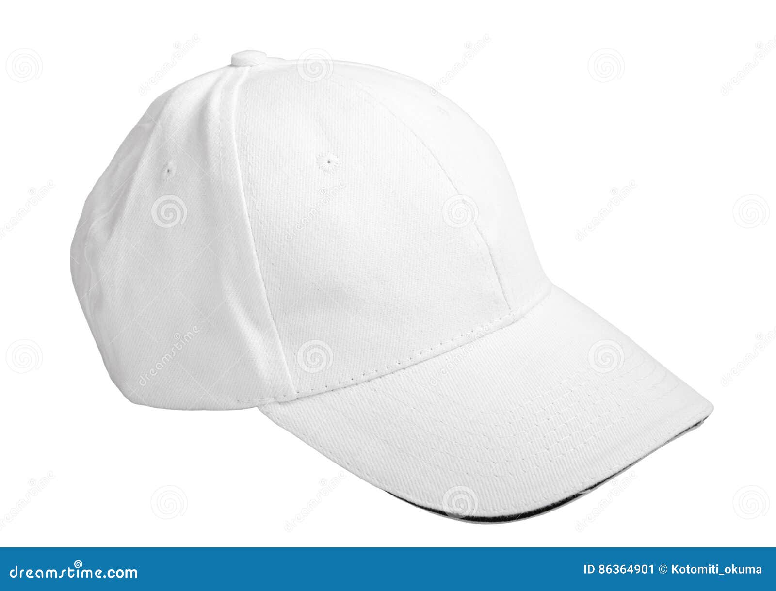 White baseball cap stock image. Image of fashion, clothes 86364901