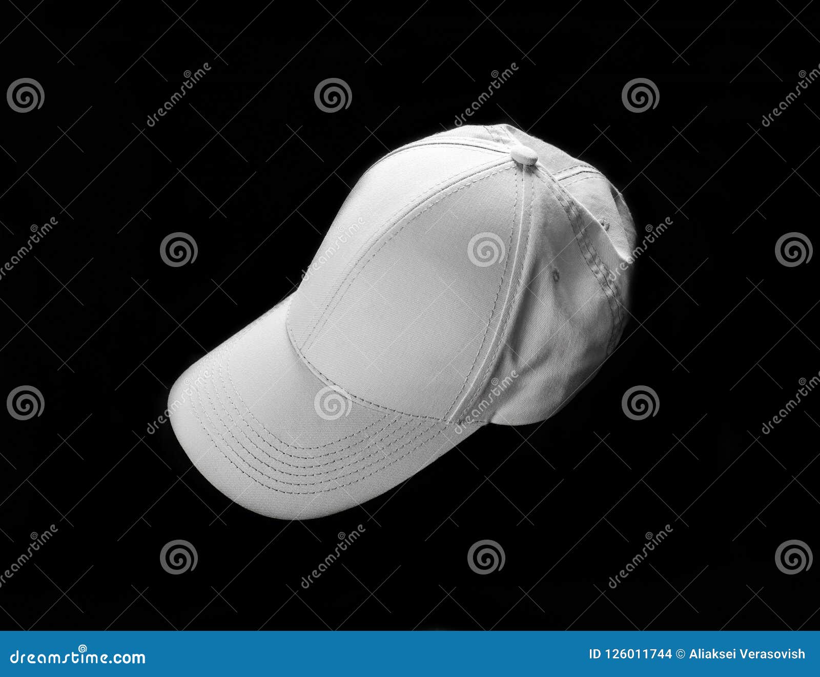 Download White baseball cap stock photo. Image of mockup, mock ...