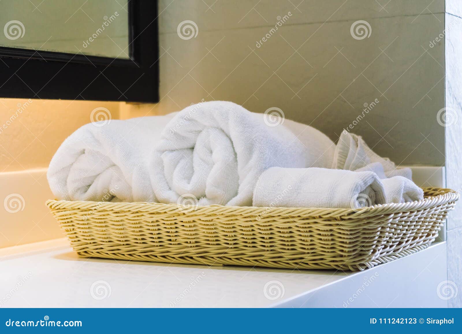 White bath towel stock image. Image of space, towel 111242123