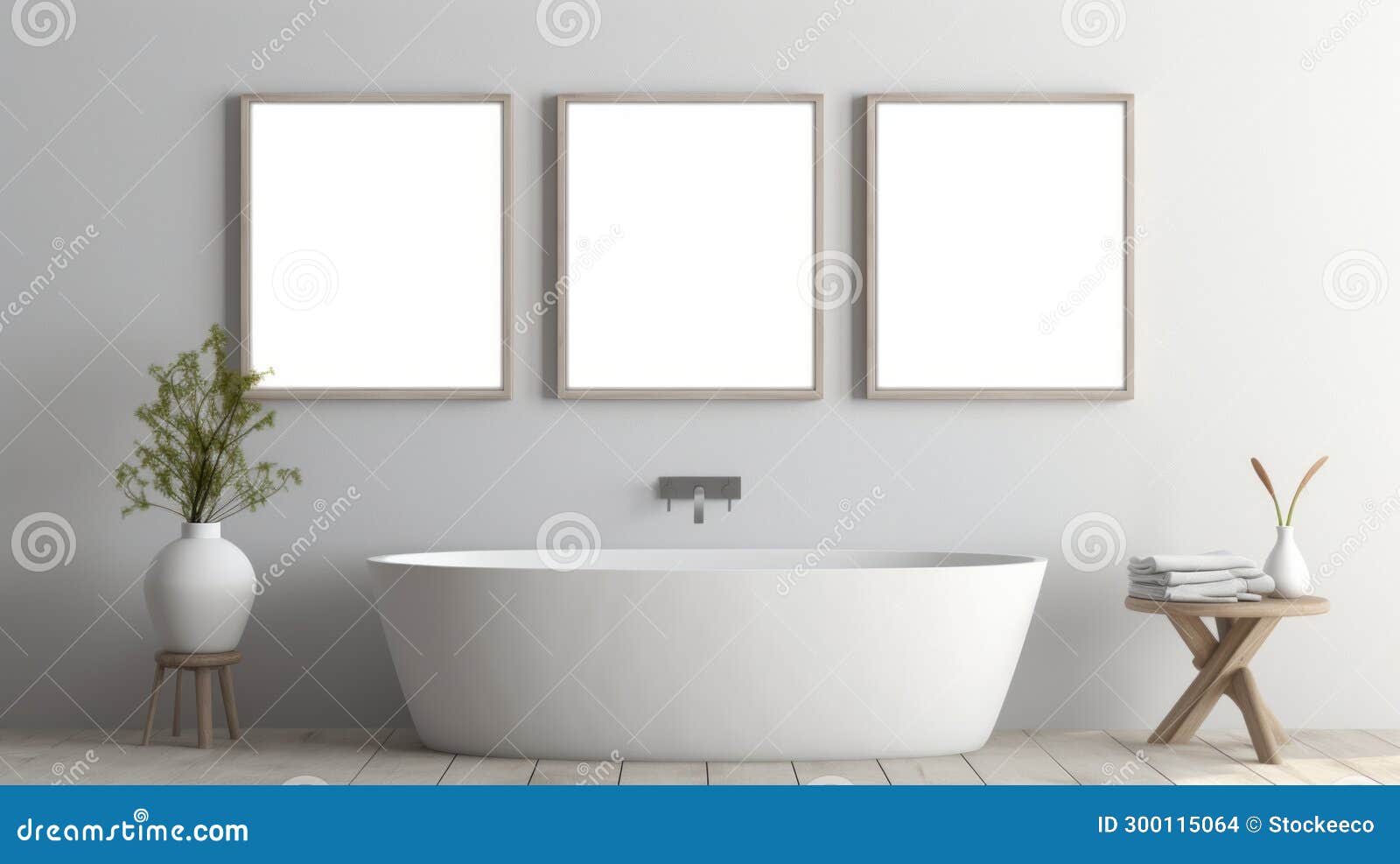Transform Your Bathroom with Stunning Black Framed Pictures Stock