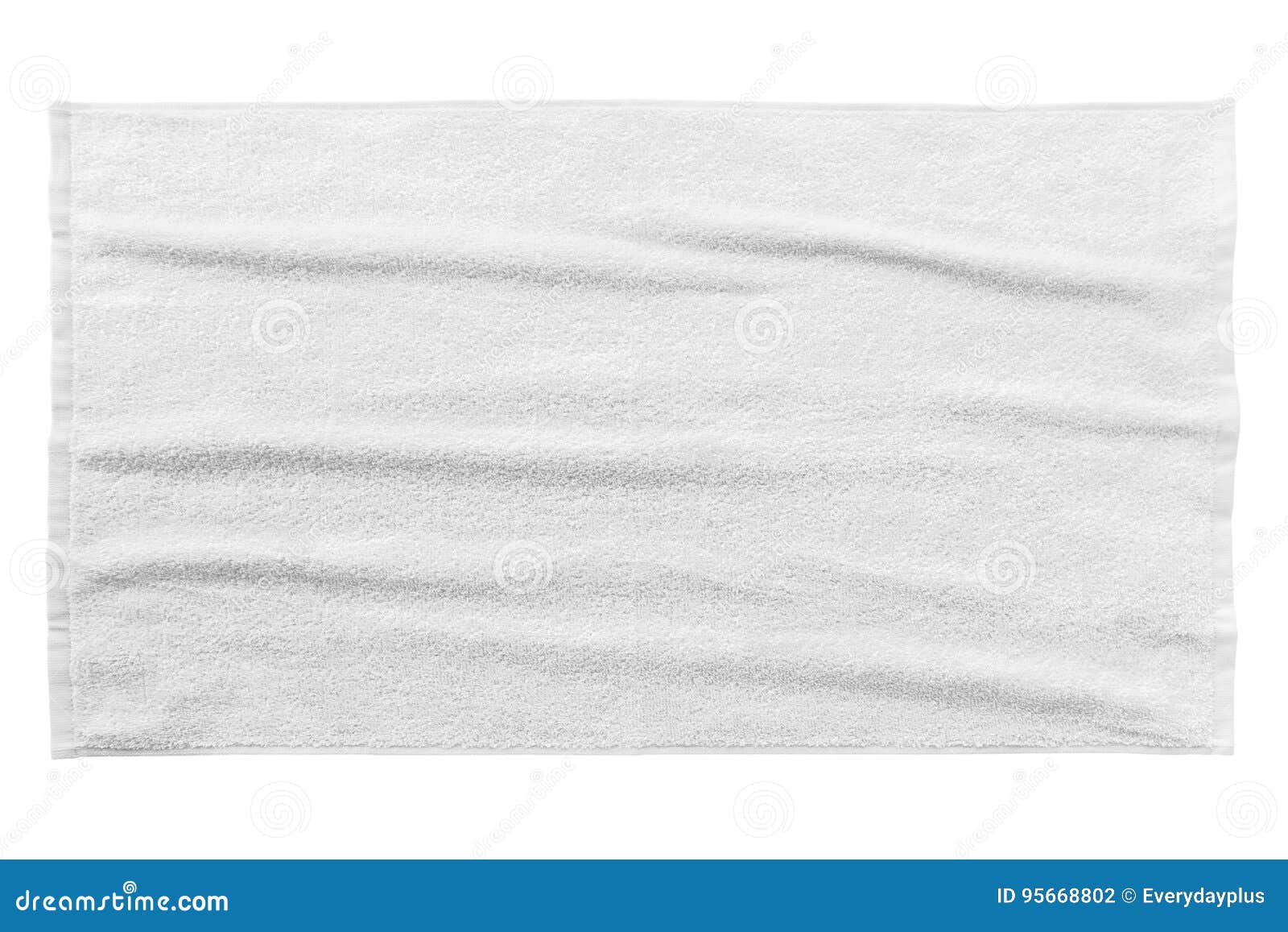 white beach towel